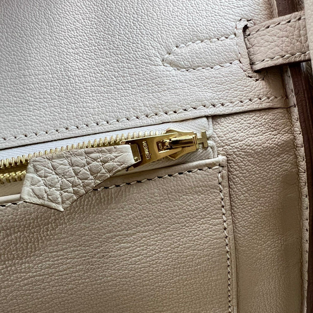 Birkin25 バーキン25 Craie クレ GHW ゴールド金具 Z刻