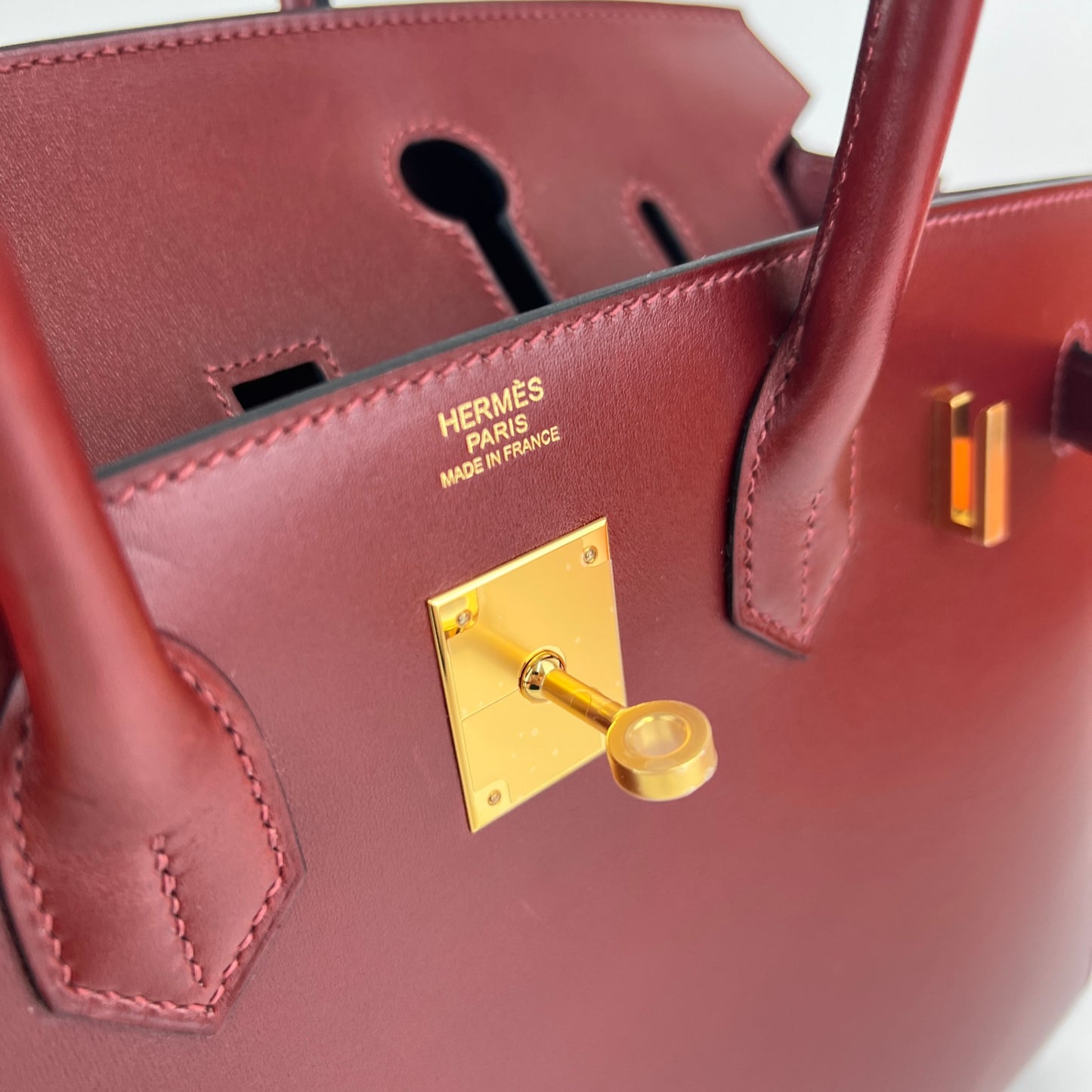 Birkin30 sellier バーキン30セリエ Stamp-K K刻印 Box calf ボックスカーフ Rouge H ルージュアッシュ GHW ゴールド金具