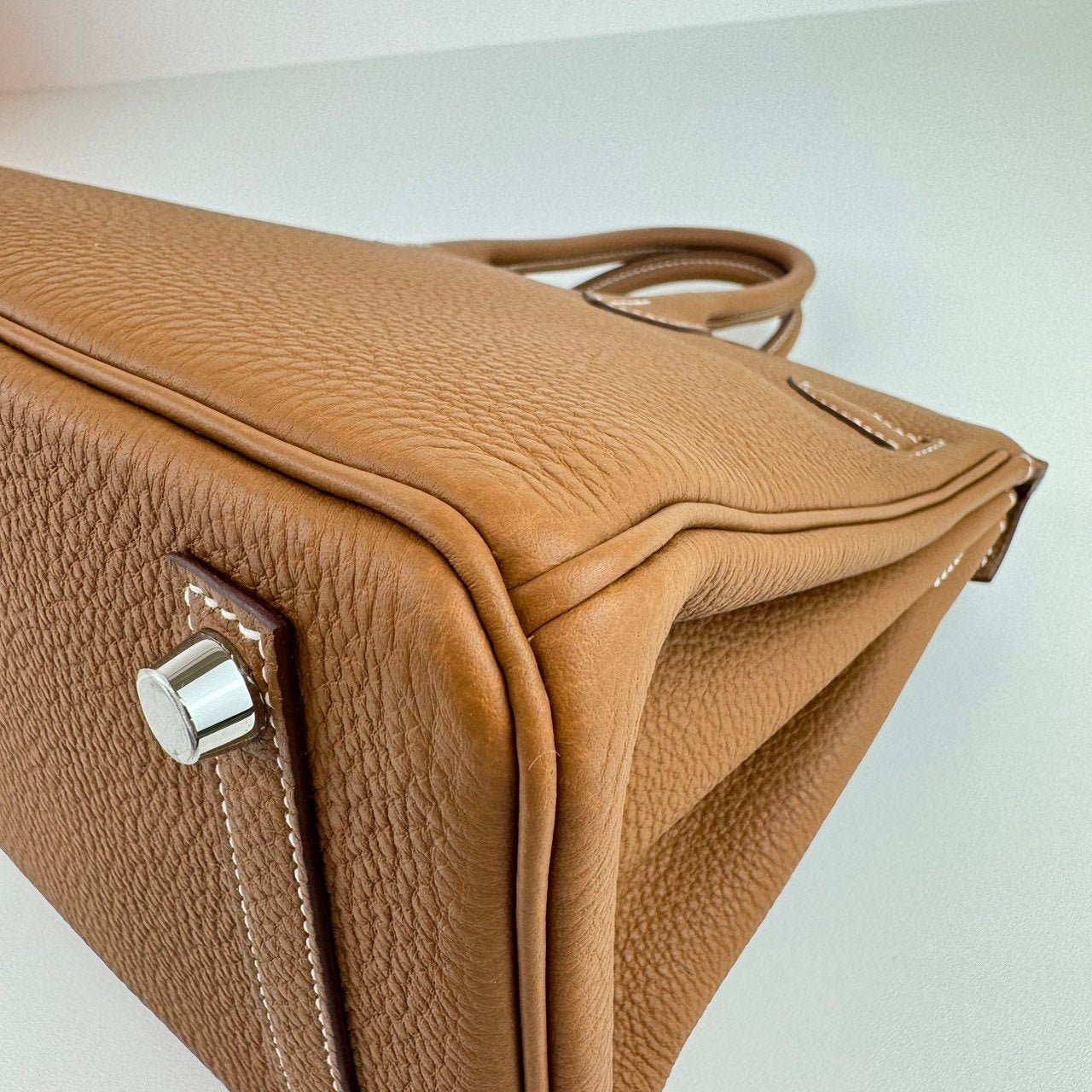 Birkin25 バーキン25 Gold ゴールド Togo トゴ PHW シルバー金具 Stamp-W W刻印
