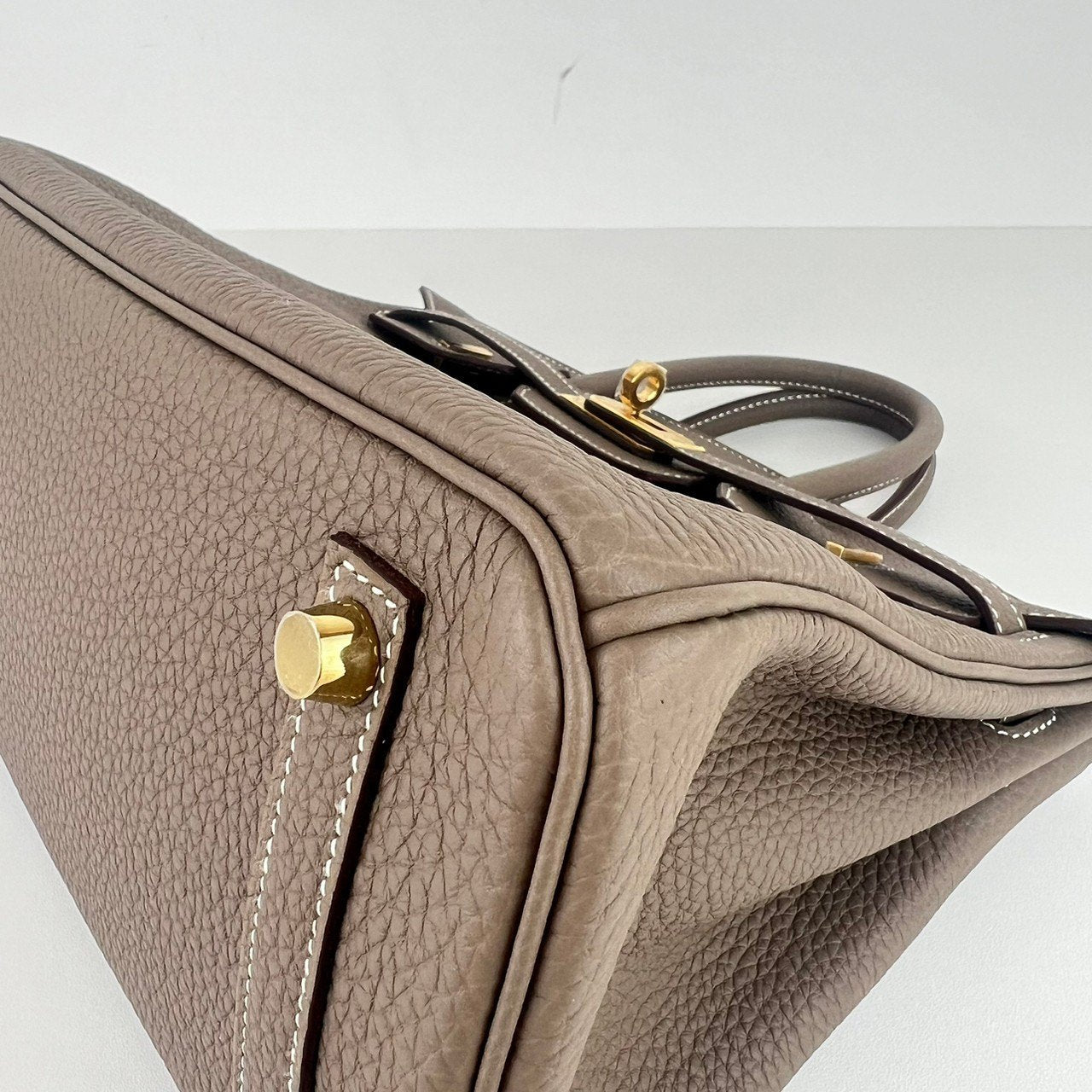 Birkin25 バーキン25 Etoupe エトープ Togo トゴ GHW ゴールド金具 Stamp-W W刻印