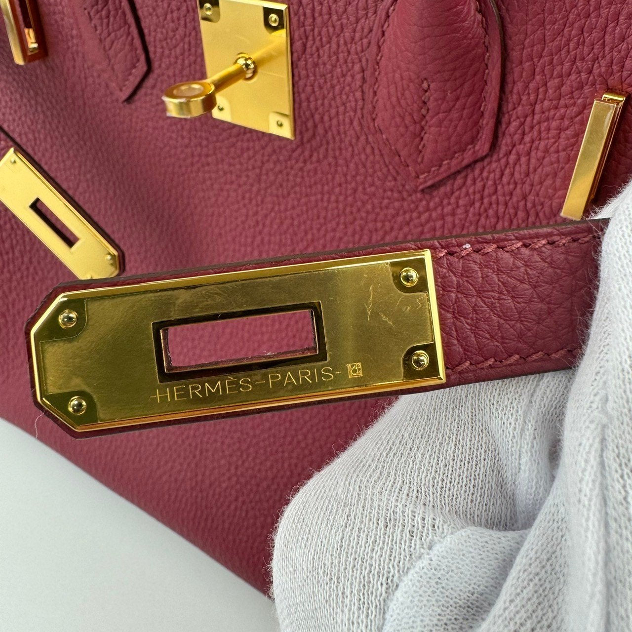 Birkin30 バーキン30 Ruby ルビー GHW ゴールド金具 Togo トゴ Stamp-B B刻印