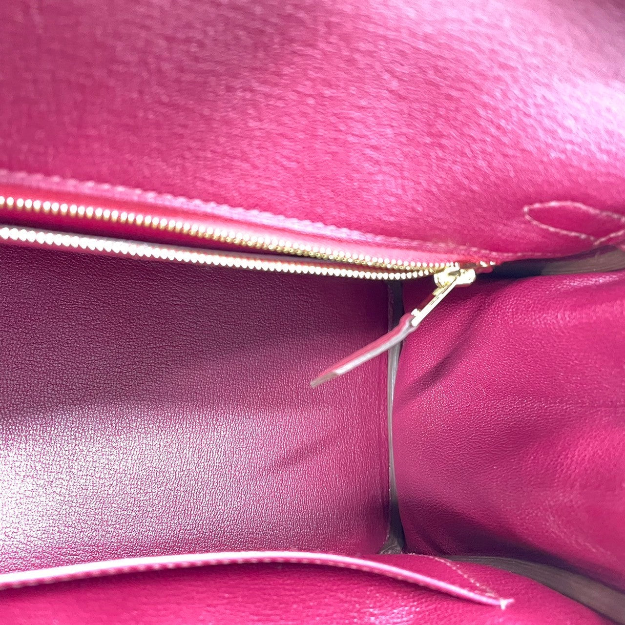 Birkin25 バーキン25 Ruby ルビー Togo トゴ GHW ゴールド金具 B刻 ハンドバッグ