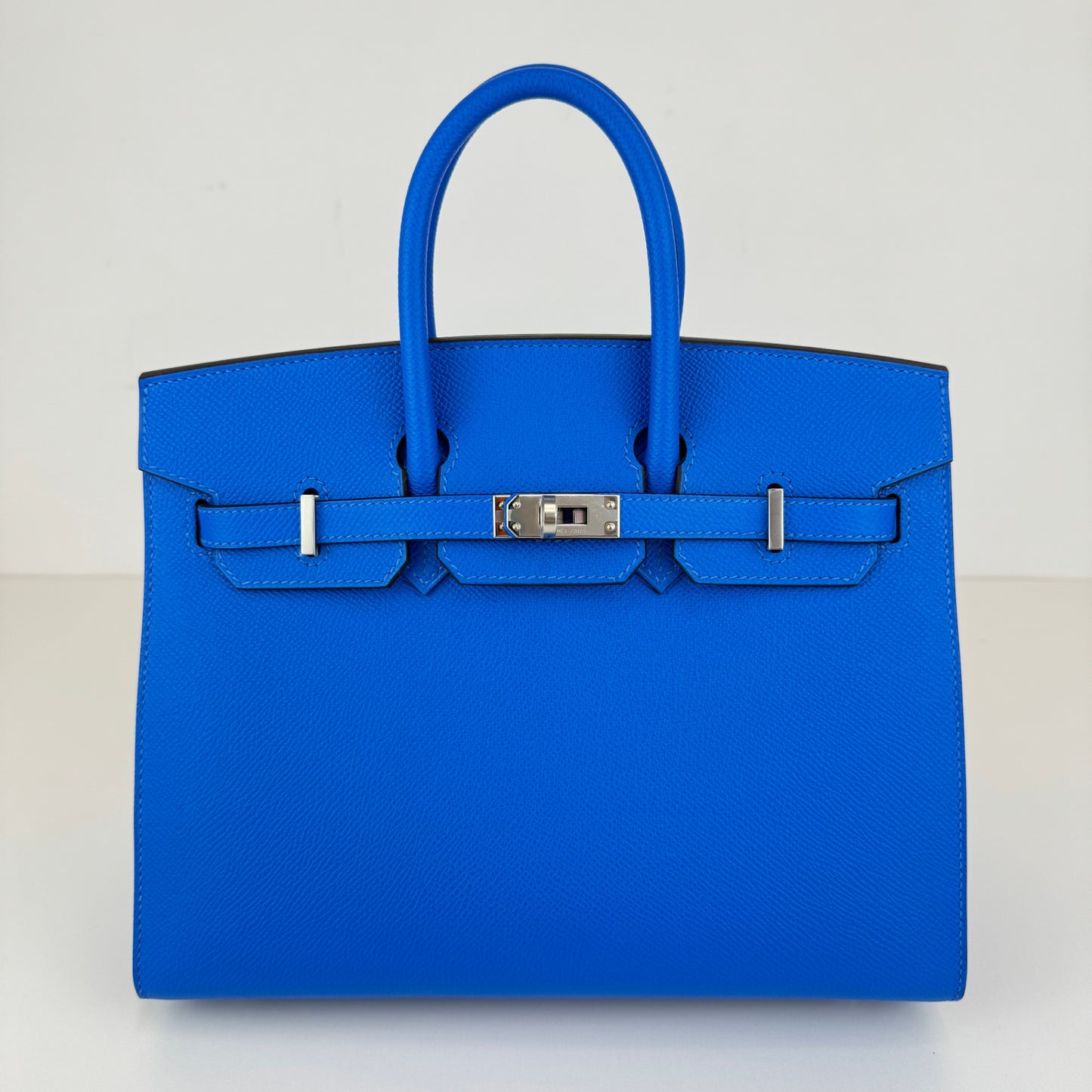 Hermès エルメス Birkin25 バーキン25 Stamp-K K刻印 Epsom エプソン Bleu hydra ブルーイドラ PHW シルバー金具