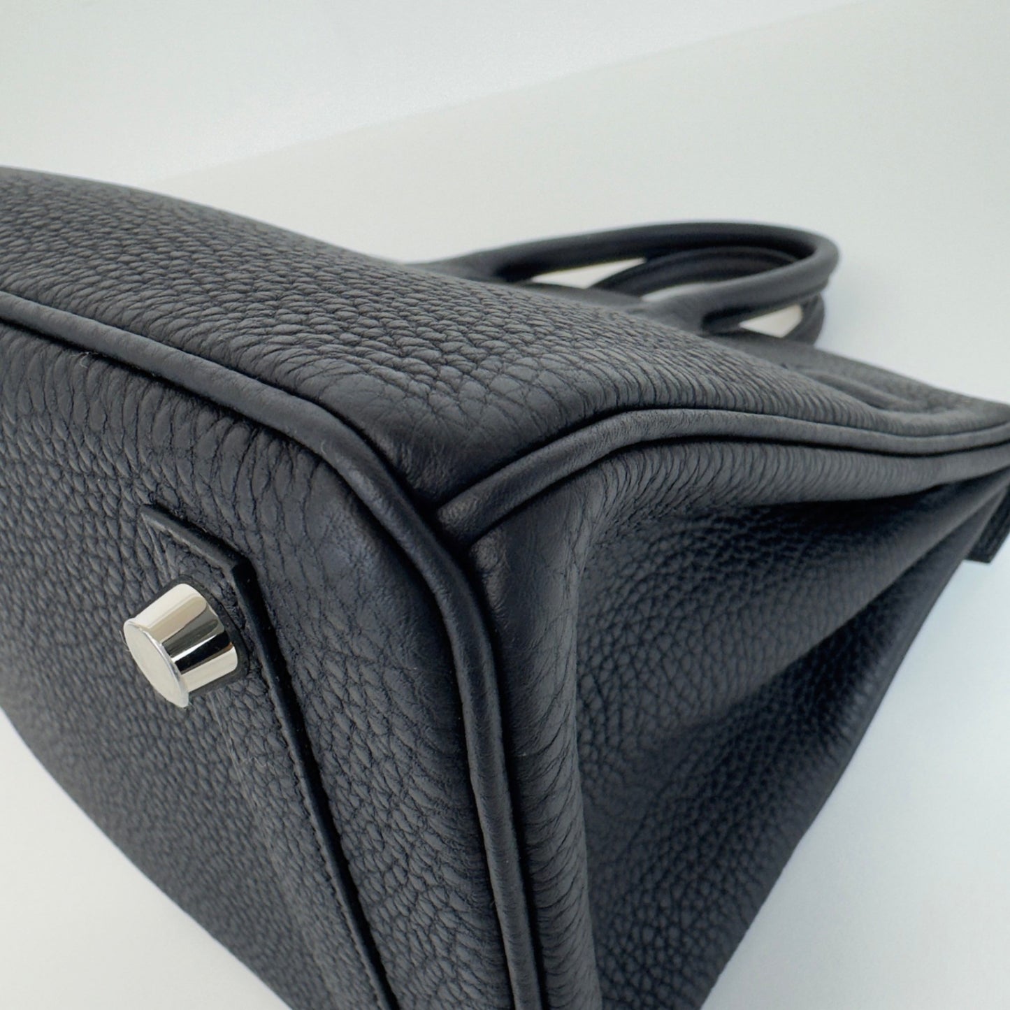 Birkin25 バーキン25 Black ブラック PHW シルバー金具 Togo トゴ Stamp-W W刻印