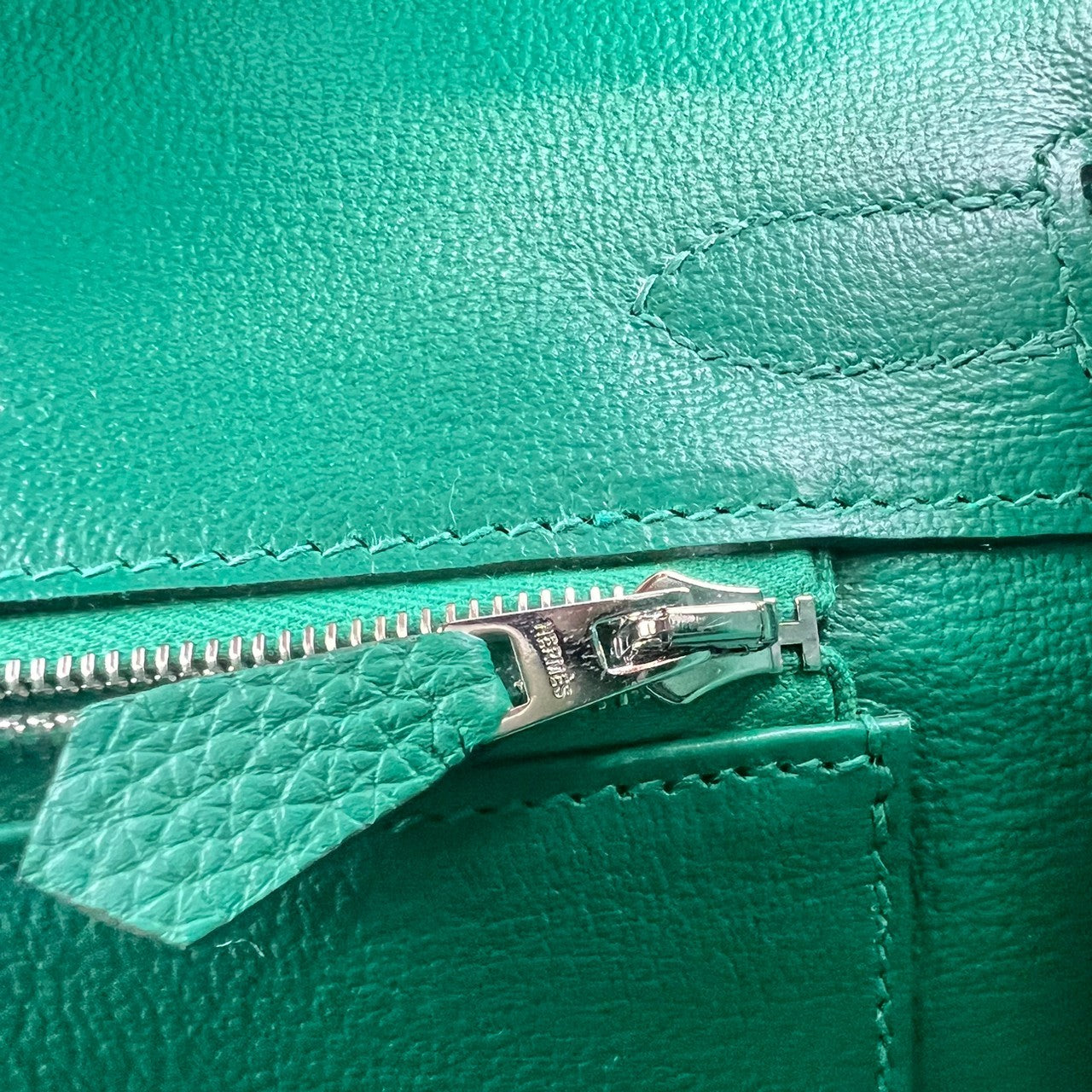 Birkin25 バーキン25 Vert vertigo ヴェールヴェルティゴ Togo トゴ PHW シルバー金具 Stamp-W W刻印