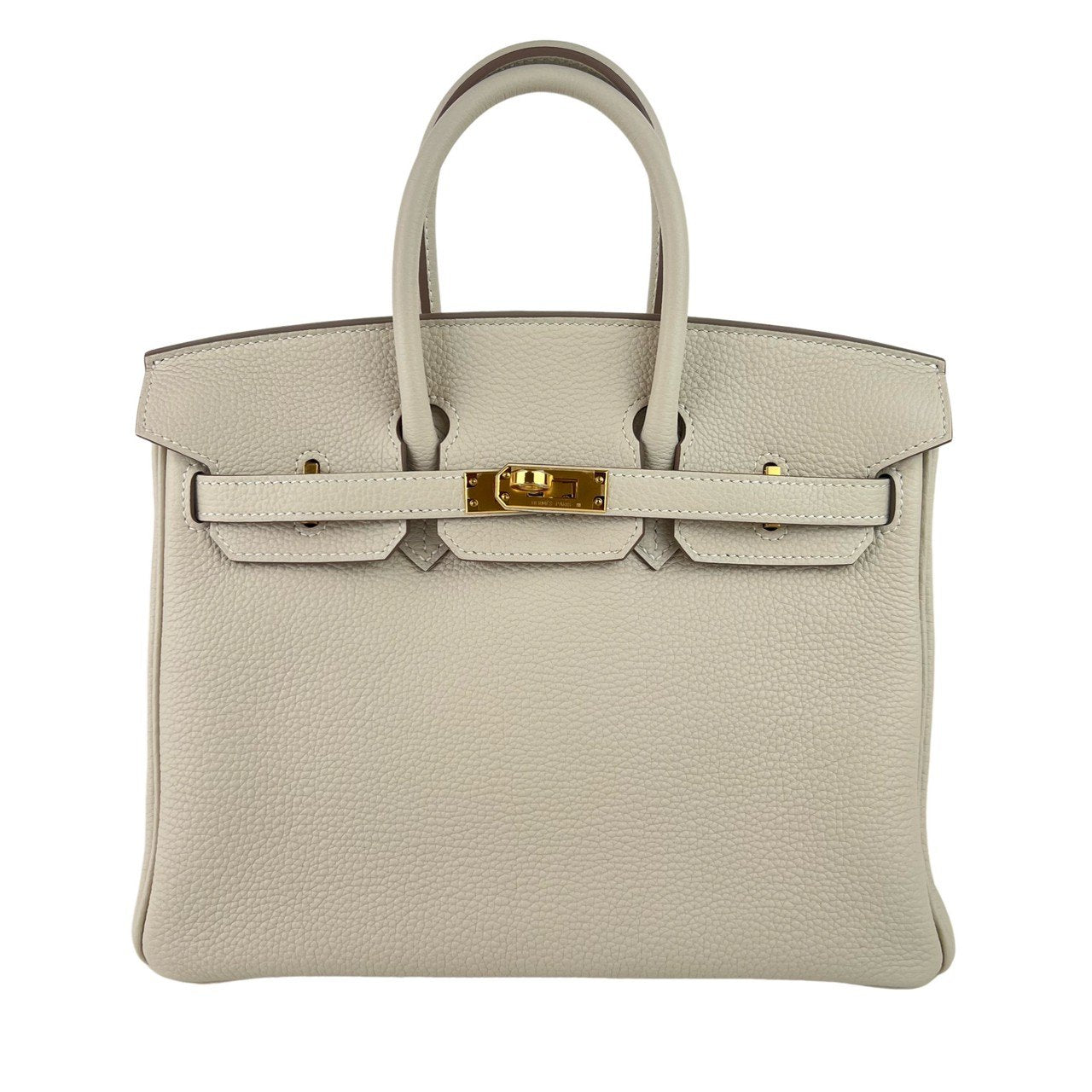 Birkin25 バーキン25 Craie クレ GHW ゴールド金具 ゴールド金具 Stamp-W W刻印