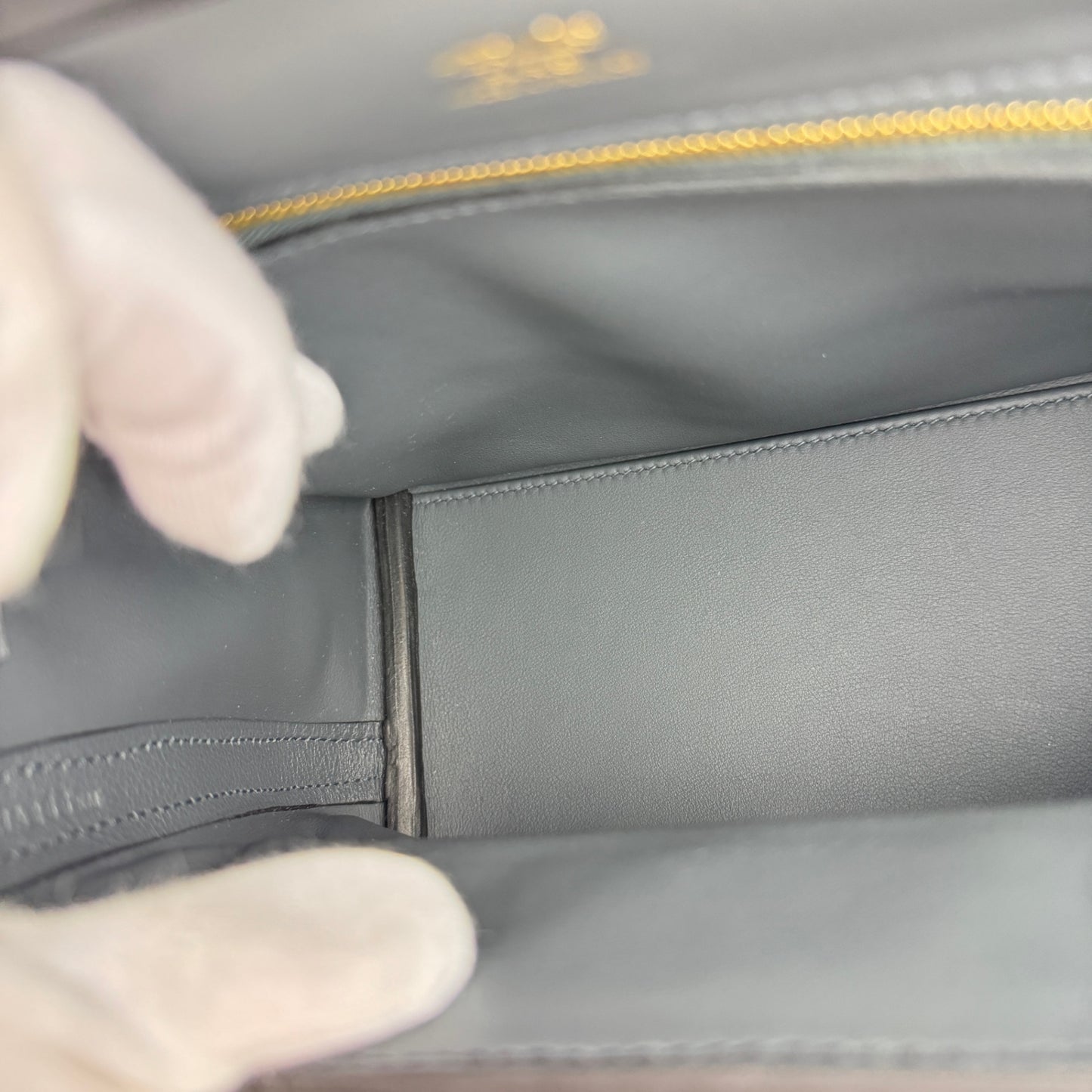 Van quatre mini ヴァンキャトルミニ Stamp-K K刻印 Evercolor/Swift エバーカラー/スイフト Gris meyer/Black グリメイヤー/ブラック PMBHW シャンパンゴールド金具