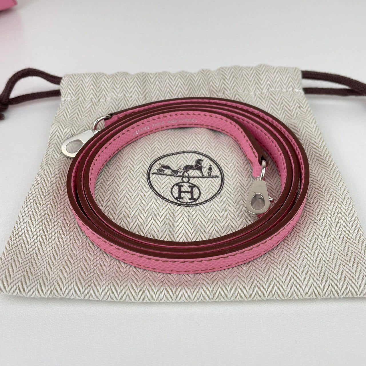 Mini kelly ミニケリー Bubblegum バブルガム Epsom エプソン PHW シルバー金具 Stamp-B B刻印