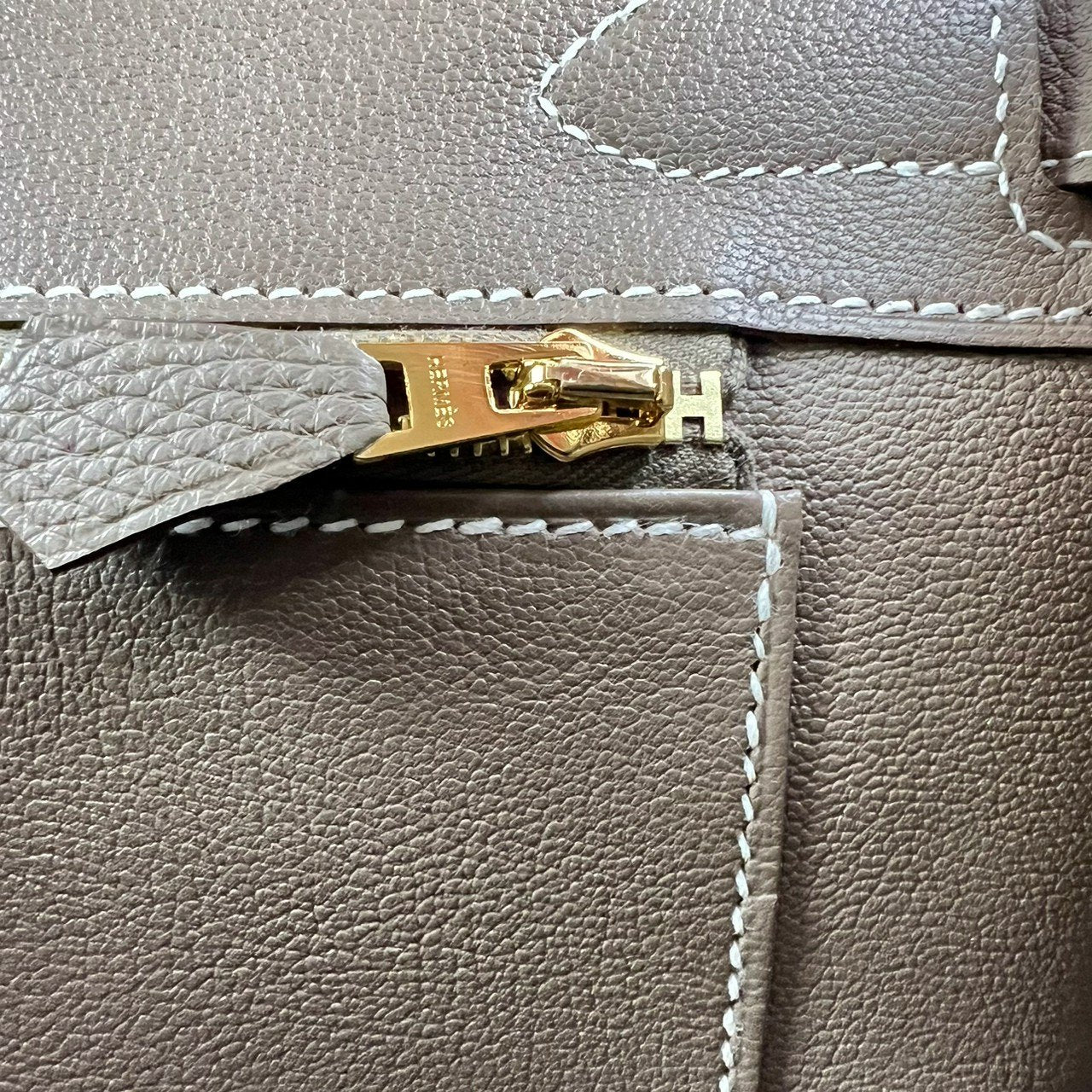 Birkin30 バーキン30 Etoupe エトープ GHW ゴールド金具 W刻 Togo トゴ