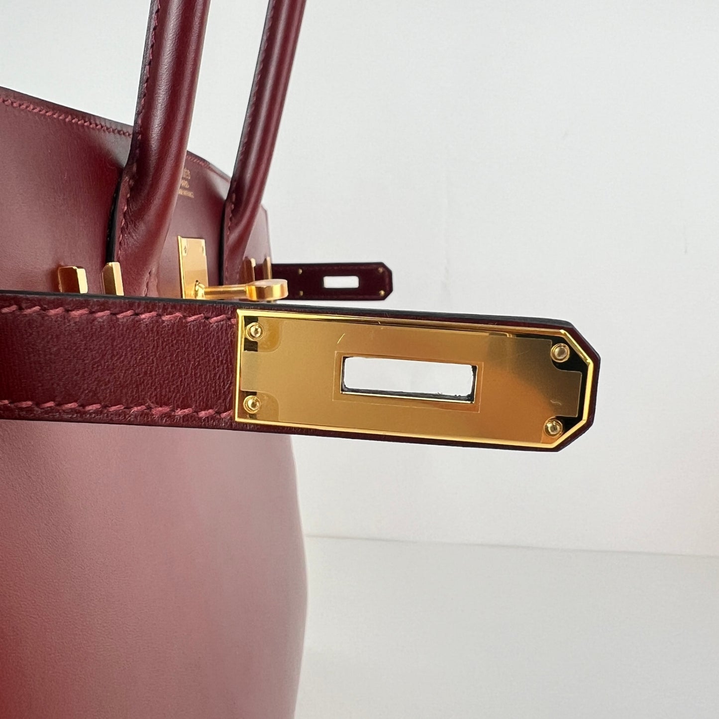 Birkin30 sellier バーキン30セリエ Stamp-K K刻印 Box calf ボックスカーフ Rouge H ルージュアッシュ GHW ゴールド金具
