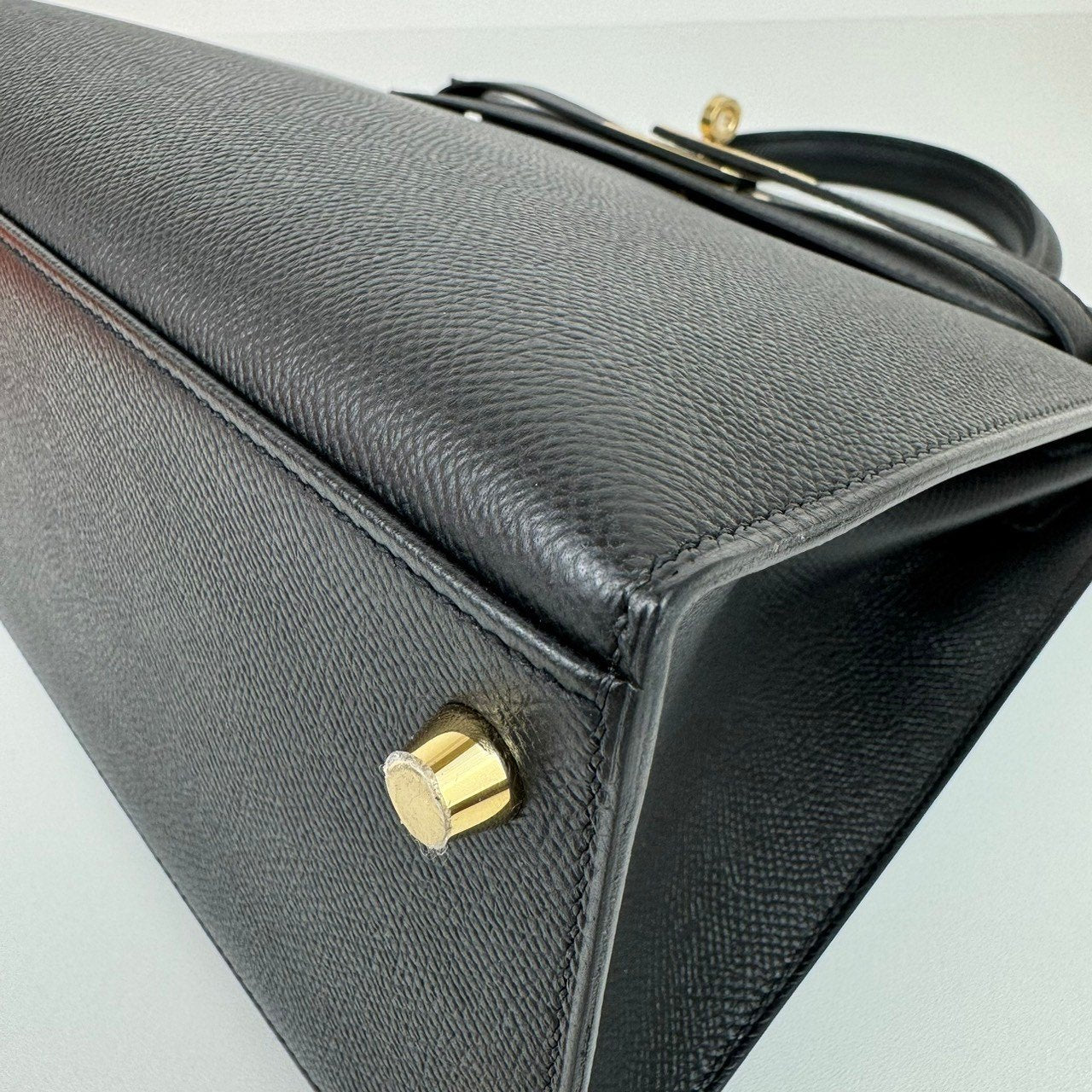 Kelly28 ケリー28 Black ブラック GHW ゴールド金具 Epsom エプソン Stamp-B B刻印
