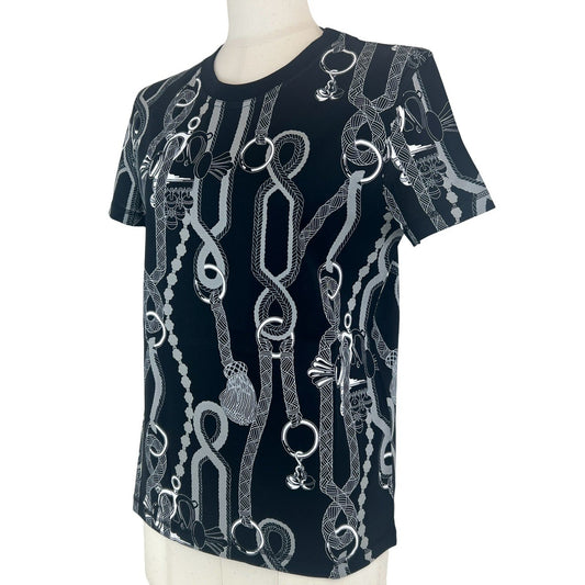 Palefroi Remix ストレートTシャツ サイズ36 ブラック 綿100%