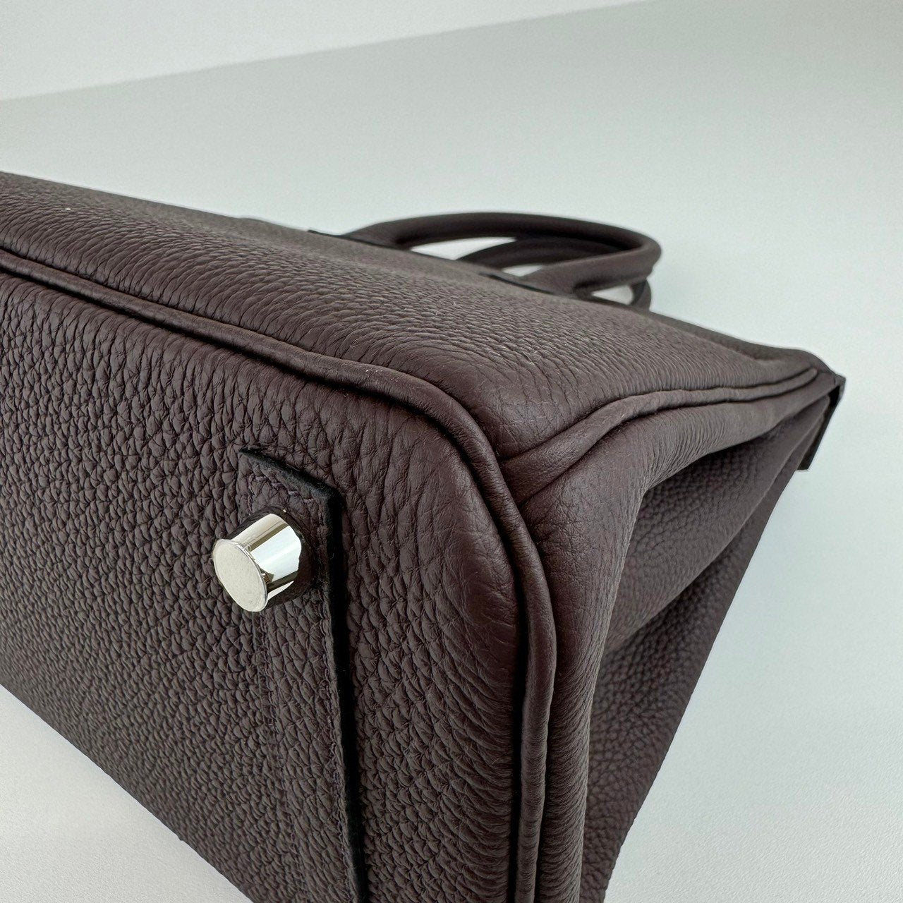 Birkin25 バーキン Rouge sellier ルージュセリエ Togo トゴ PHW シルバー金具 Stamp-W W刻印