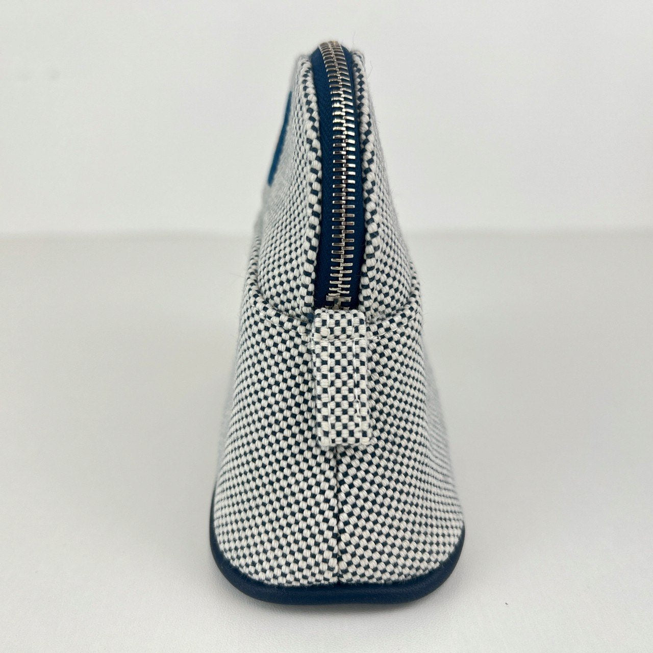 Hermès エルメス Trousse Bolide Casaque mini mini ボリードポーチ カザック ミニミニ 綿100% Marine マリン