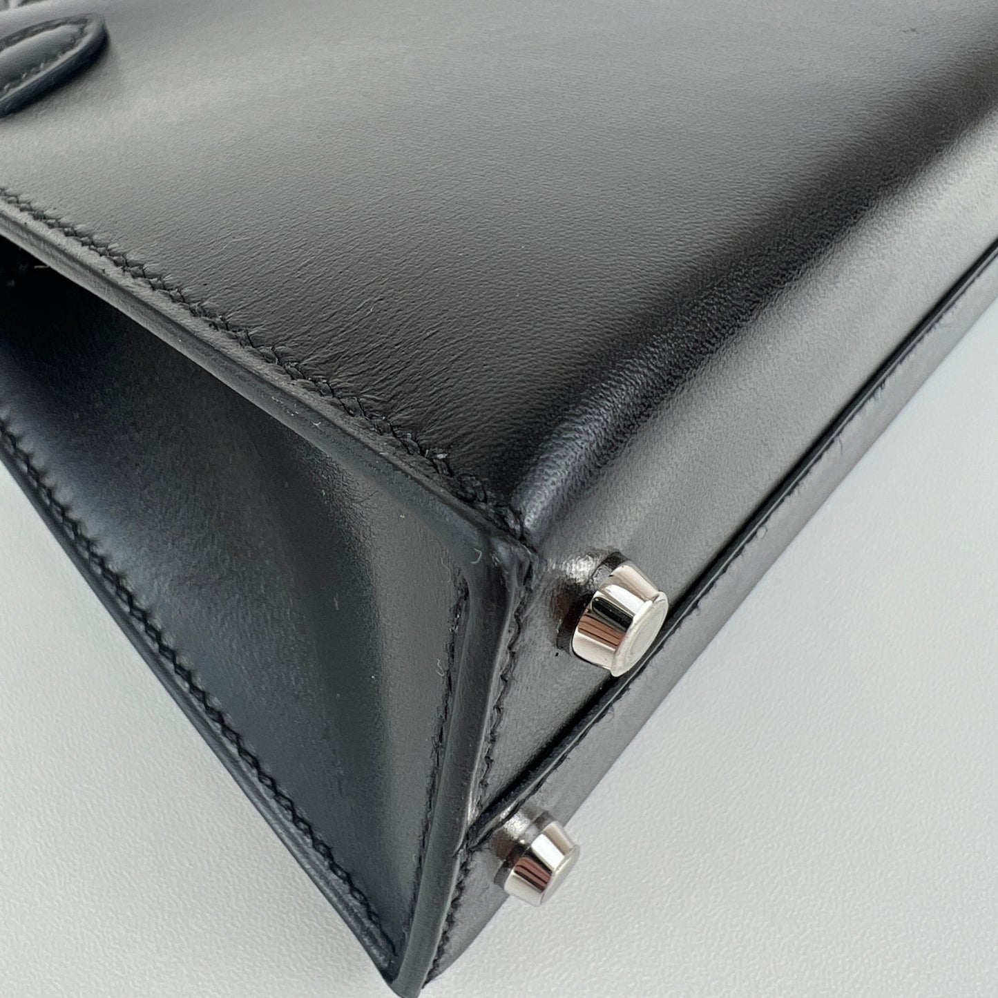 Mini kelly cloute ミニケリークルーテ Black ブラック PHW シルバー金具 Epsom エプソン Stamp-B B刻印