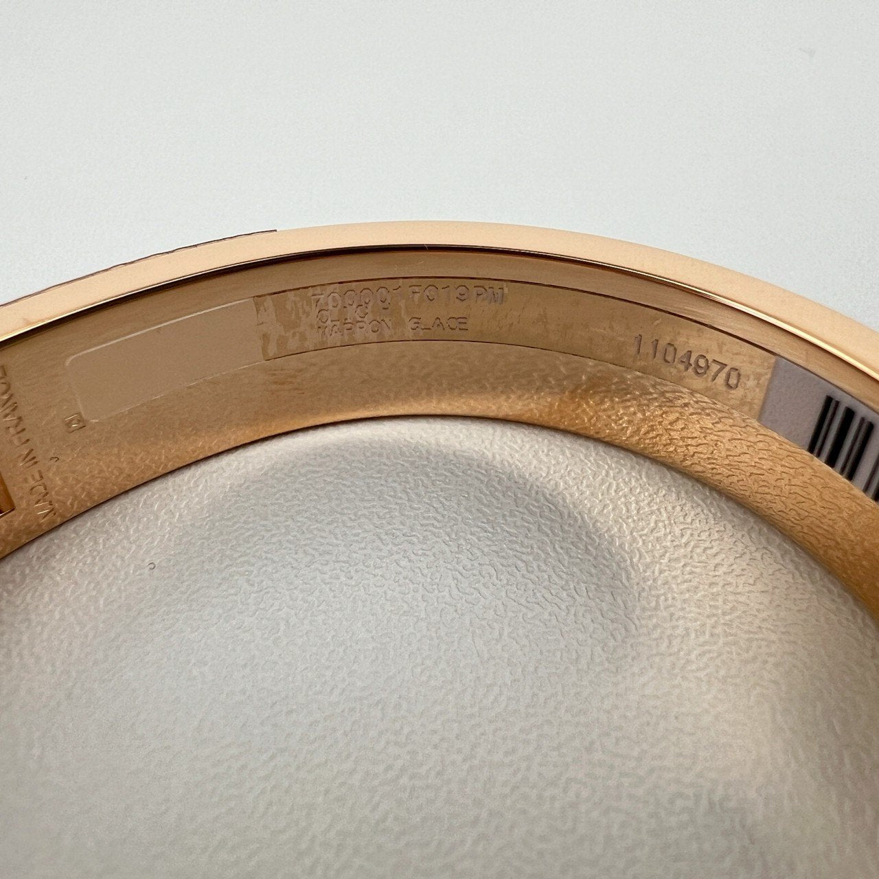 Clic H Bracelet クリックH ブレスレット Rose gold plated ローズゴールドプレーテッド Marron grace マロングラッセ