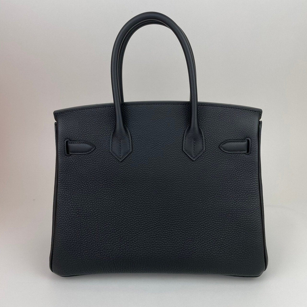 Birkin30 バーキン30 Noir ノワール Togo トゴ PHW シルバー金具 B刻