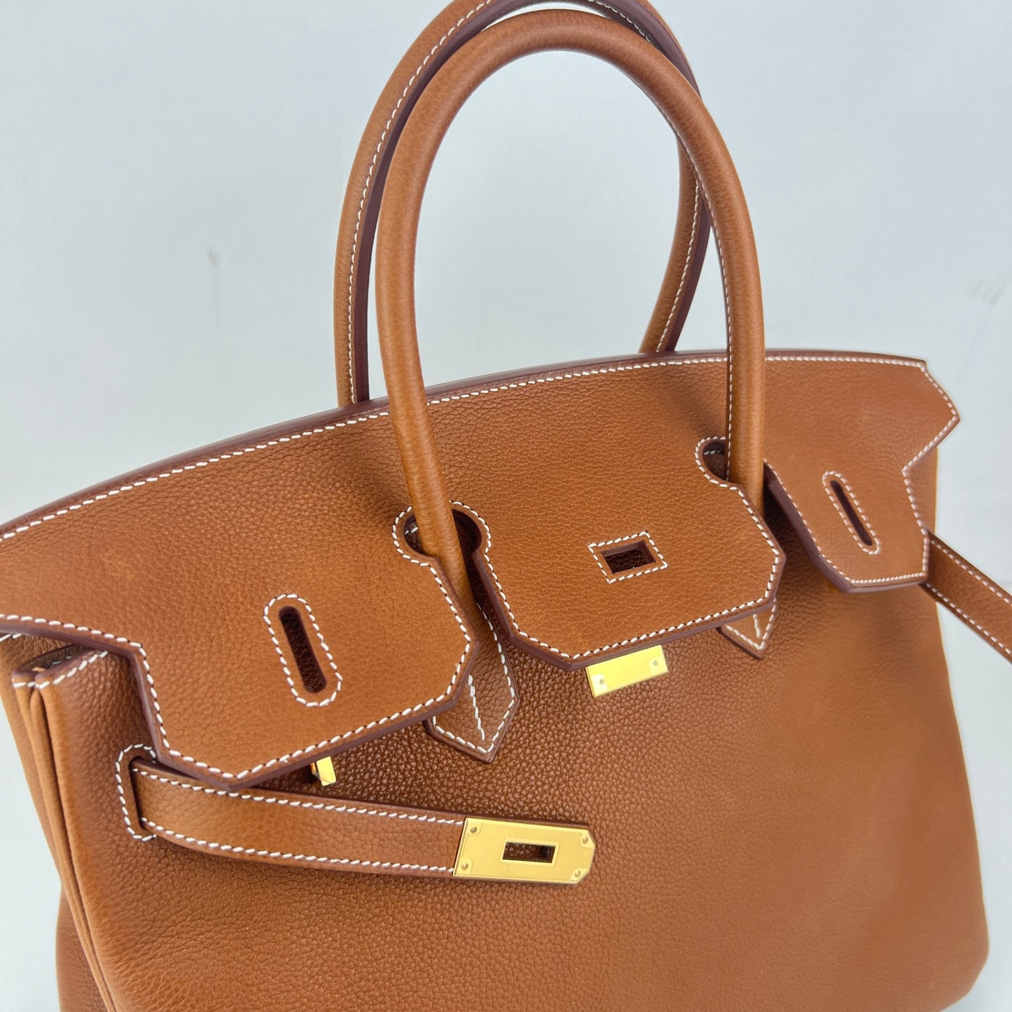 Birkin35 バーキン35 Gold ゴールド GHW ゴールド金具 Stamp-K K刻印 Veau Barenia バレニア