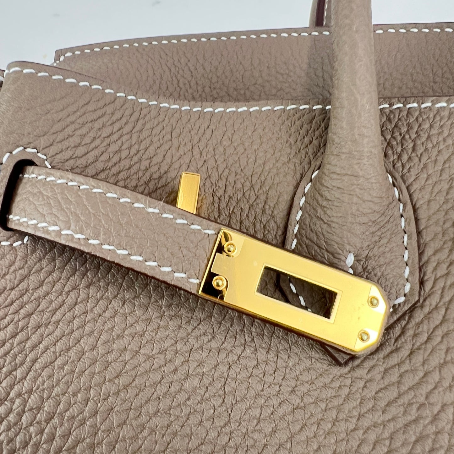 Hermès エルメス Birkin25 バーキン25 Stamp-K K刻印 Togo トゴ Etoupe エトープ GHW ゴールド金具