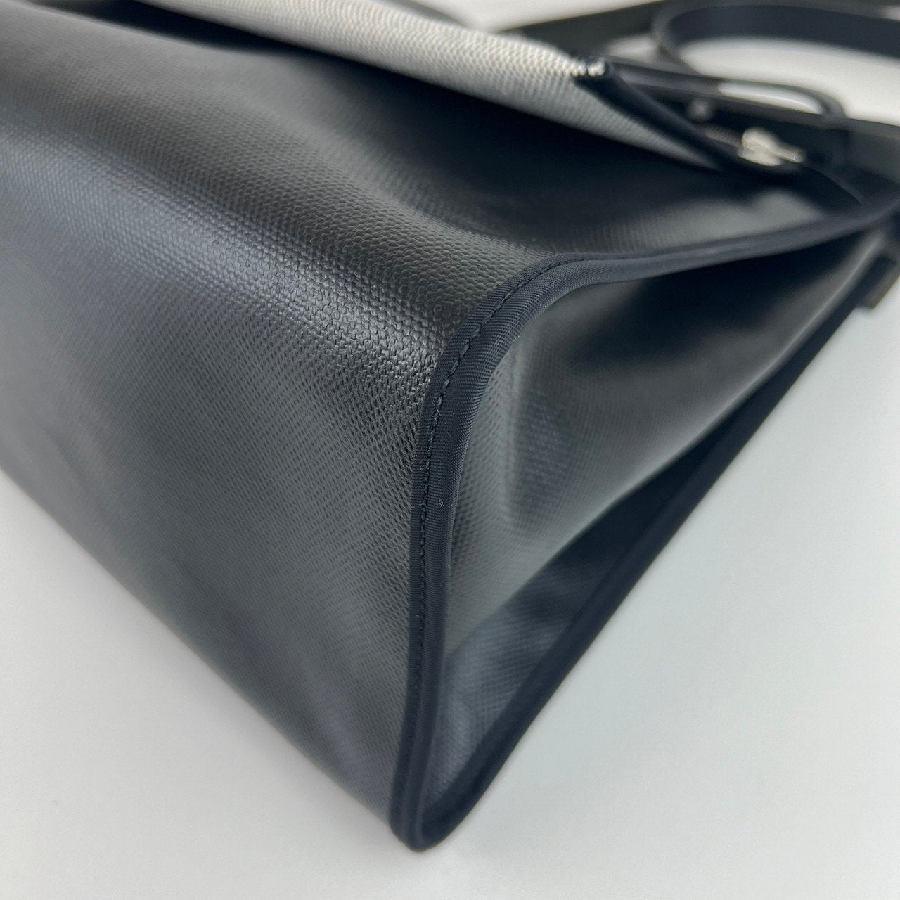 Herbag zip 39 MM エールバッグジップ39 MM Black ブラック Toile H/Berlin/Vash hunter トワルアッシュ/ベルリーヌ/ヴァッシュハンター PHW シルバー金具 Stamp-D D刻印