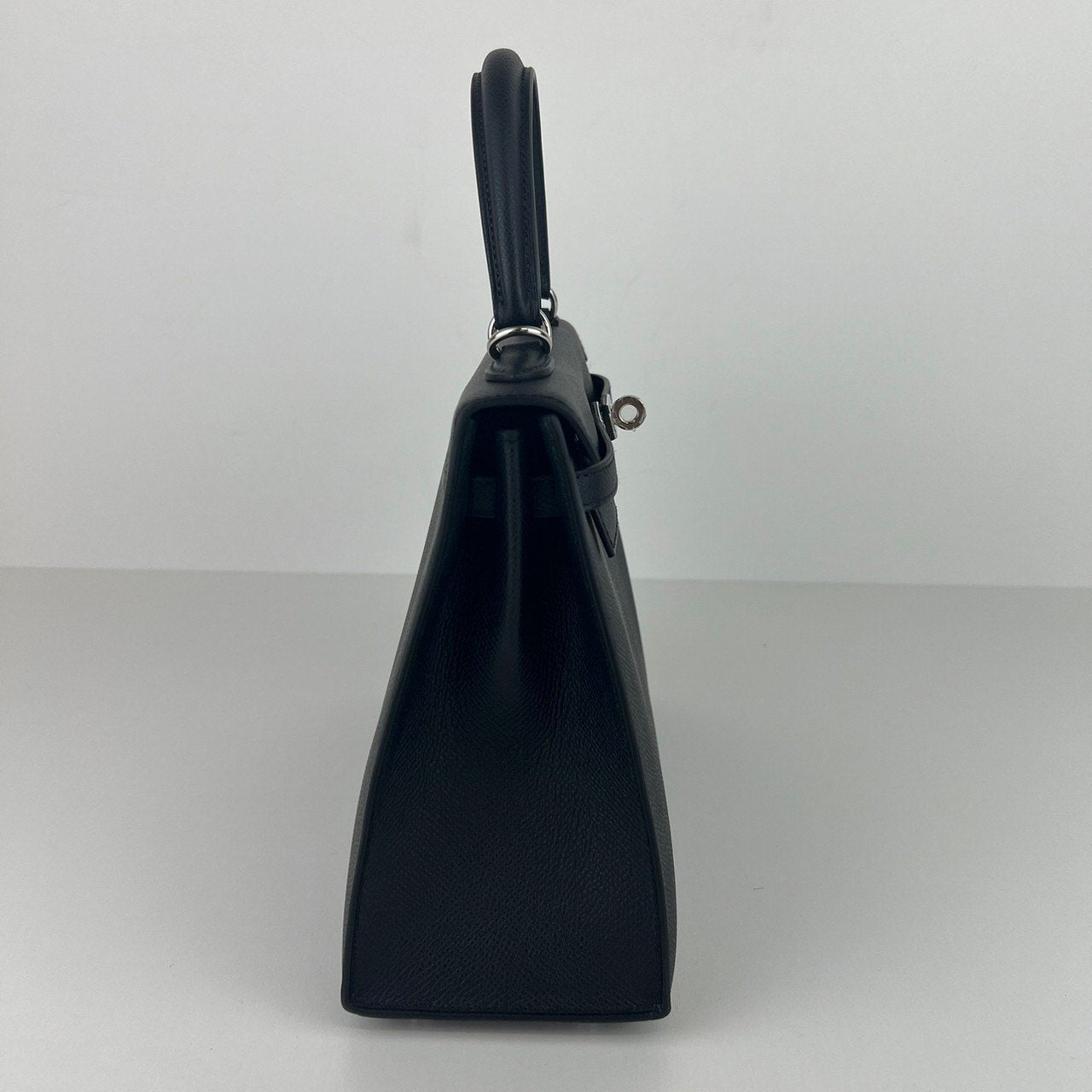 Kelly25 ケリー25 Black ブラック PHW シルバー金具 Epsom エプソン Stamp-W W刻印