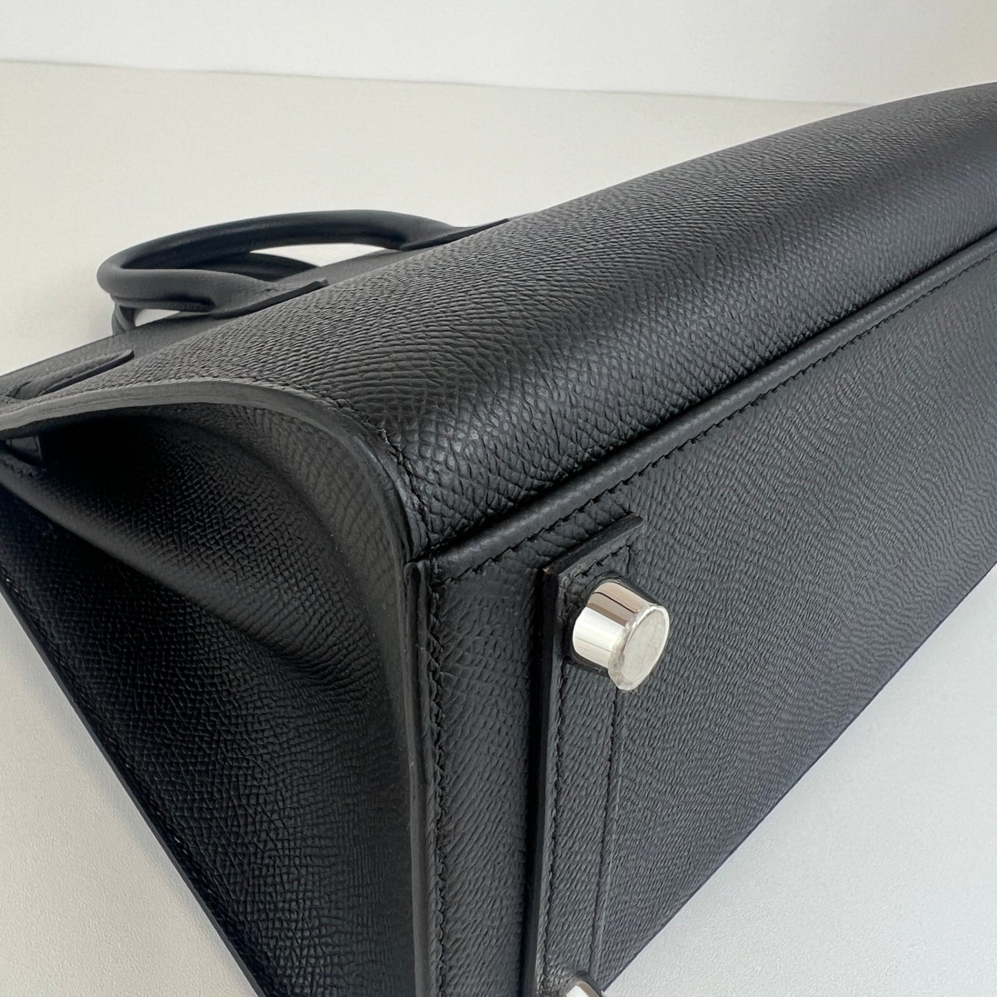 Hermès エルメス Birkin25 sellier バーキン25セリエ Stamp-W W刻印 Epsom エプソン Black ブラック PHW シルバー金具