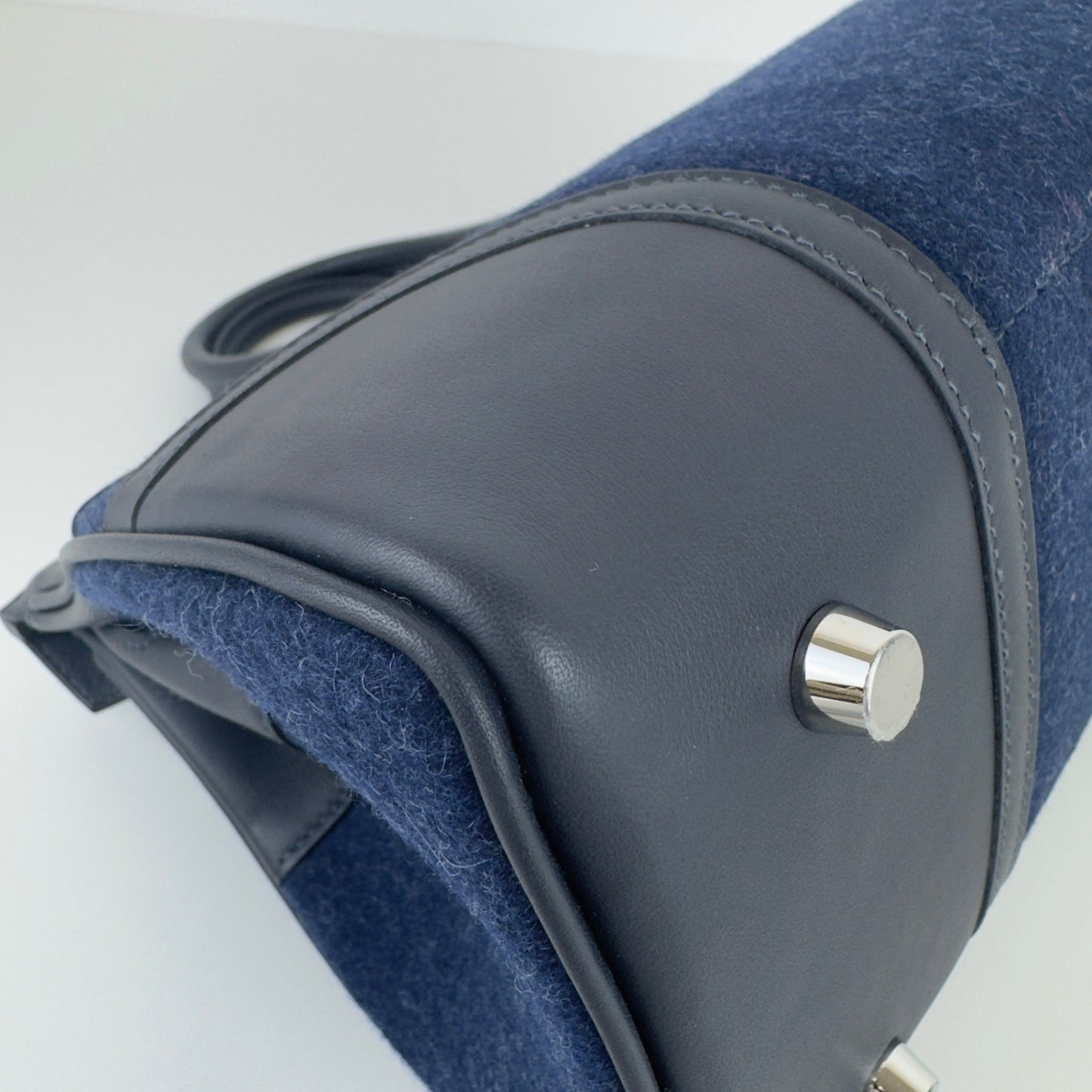 Birkin25 Go team バーキン25 ゴーチーム Stamp-B B刻印 Caban キャバン PHW シルバー金具 Felt/Swift フェルト/スイフト
