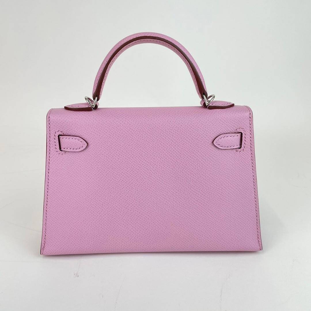 Mini kelly ミニケリー Mauve Sylvestre モーヴシルベストル Epsom エプソン PHW シルバー金具 Z刻
