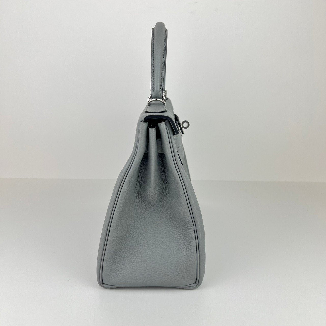 Kelly28 ケリー28 Gris moyen グリムエット Togo トゴ PHW シルバー金具 Stamp-W W刻印