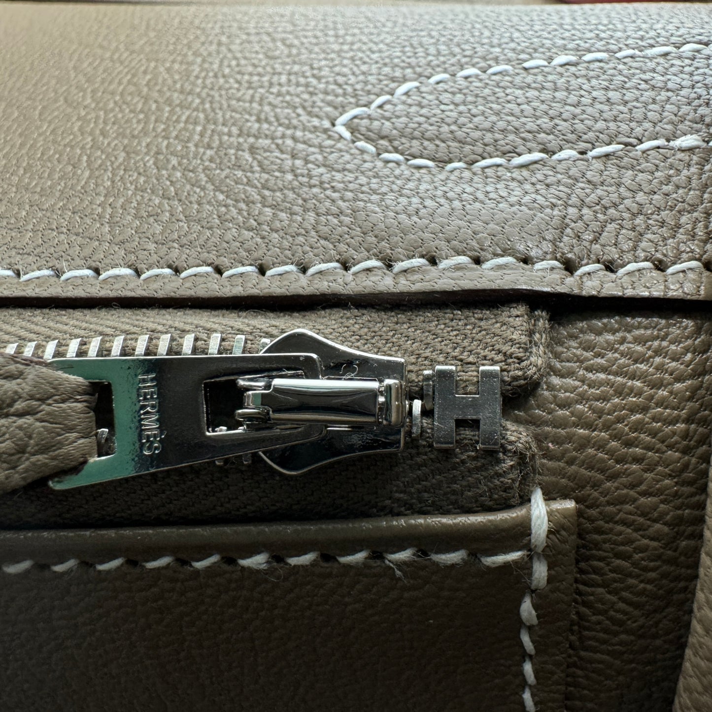 Birkin30 バーキン30 Etoupe エトープ Togo トゴ PHW シルバー金具 Stamp-W W刻印 ハンドバッグ