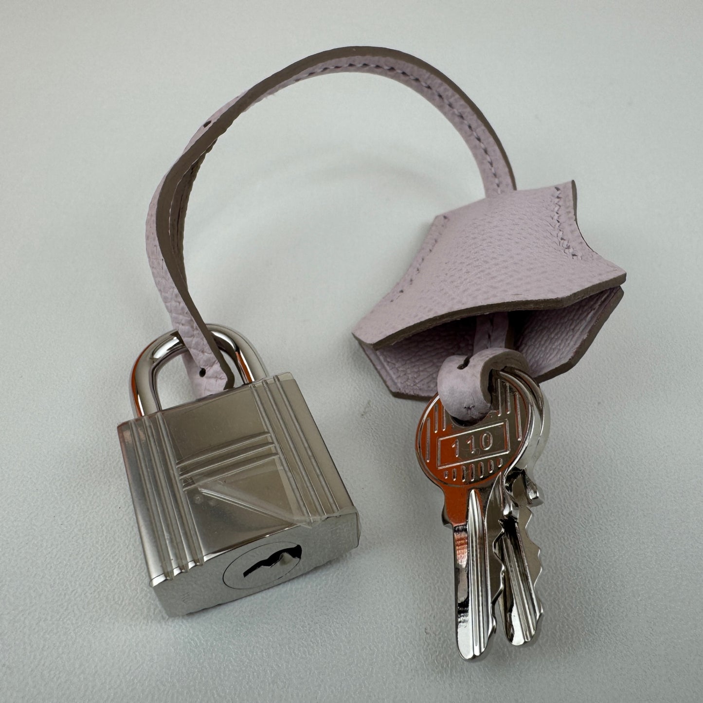 Kelly25 ケリー25 Stamp-B B刻印 Epsom エプソン Mauve pale モーヴペール PHW シルバー金具