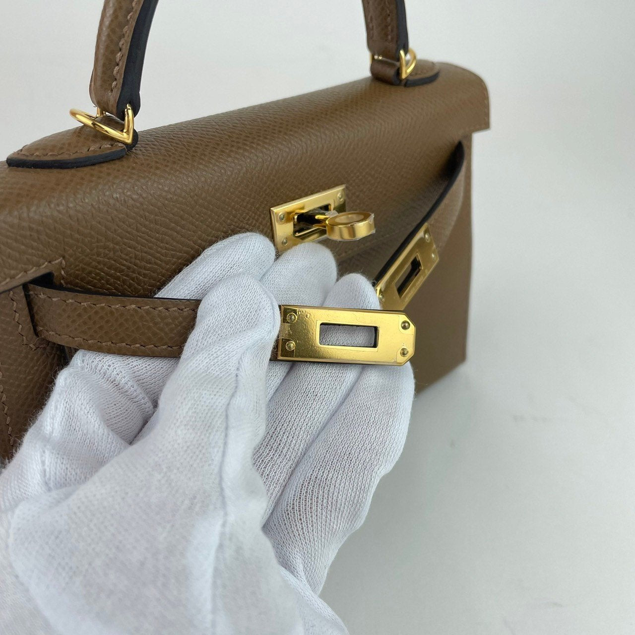 Mini Kelly ミニケリー Alezan アルザン Epsom エプソン GHW ゴールド金具