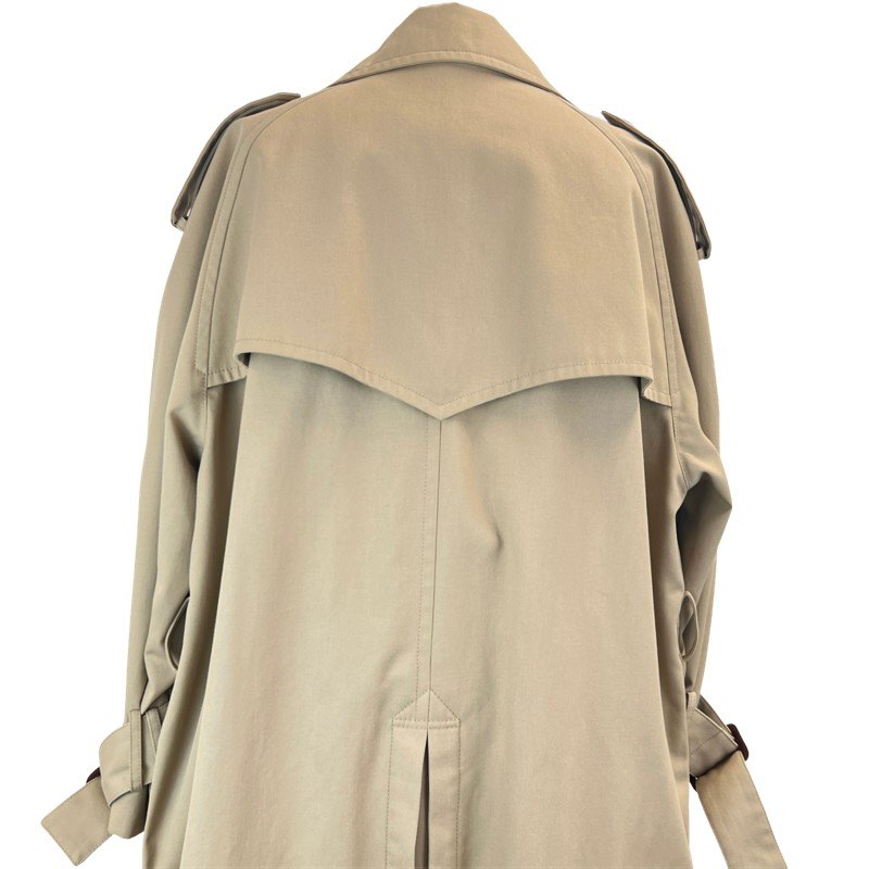 ジップアップトレンチコート beige ベージュ サイズ46