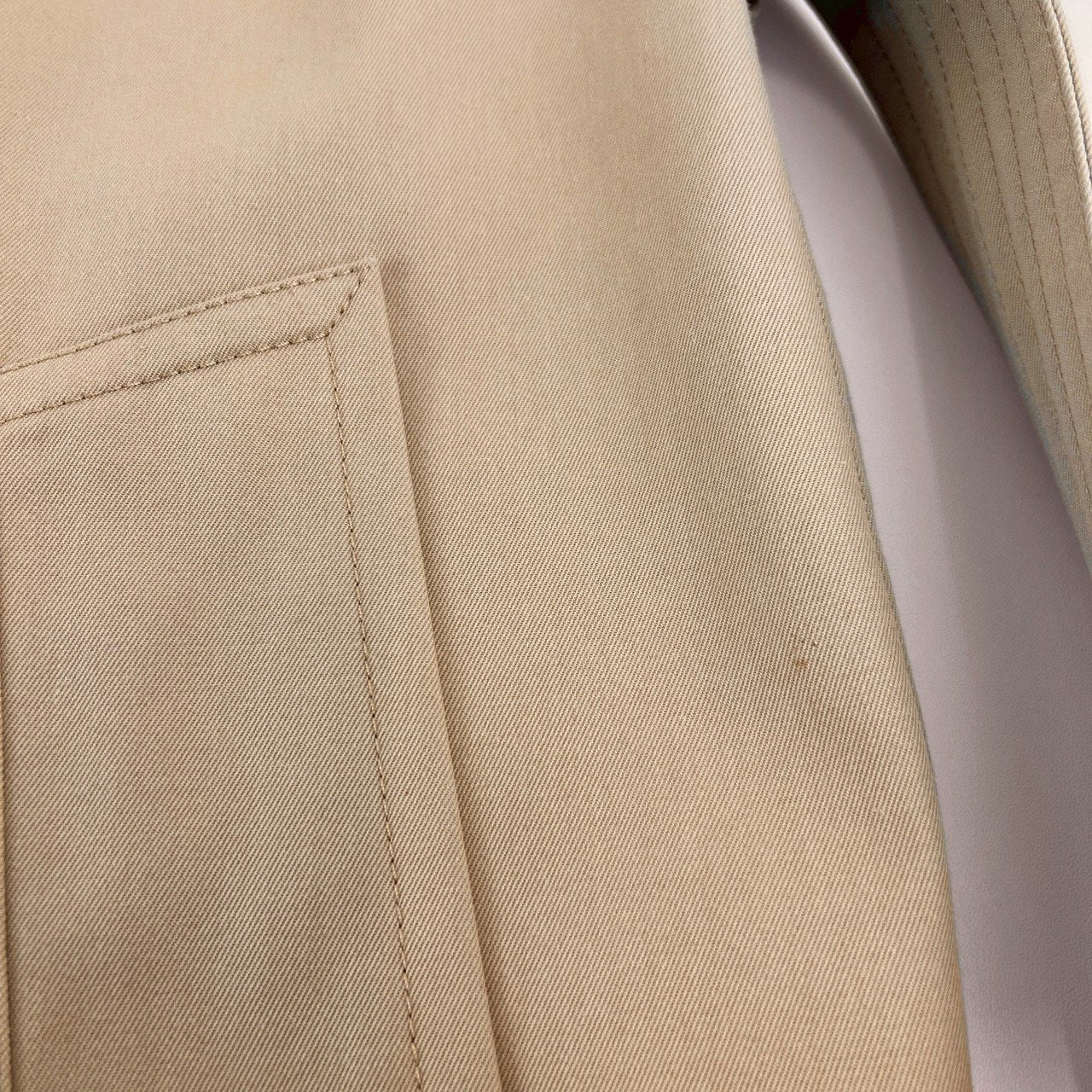 ジップアップトレンチコート beige ベージュ サイズ46