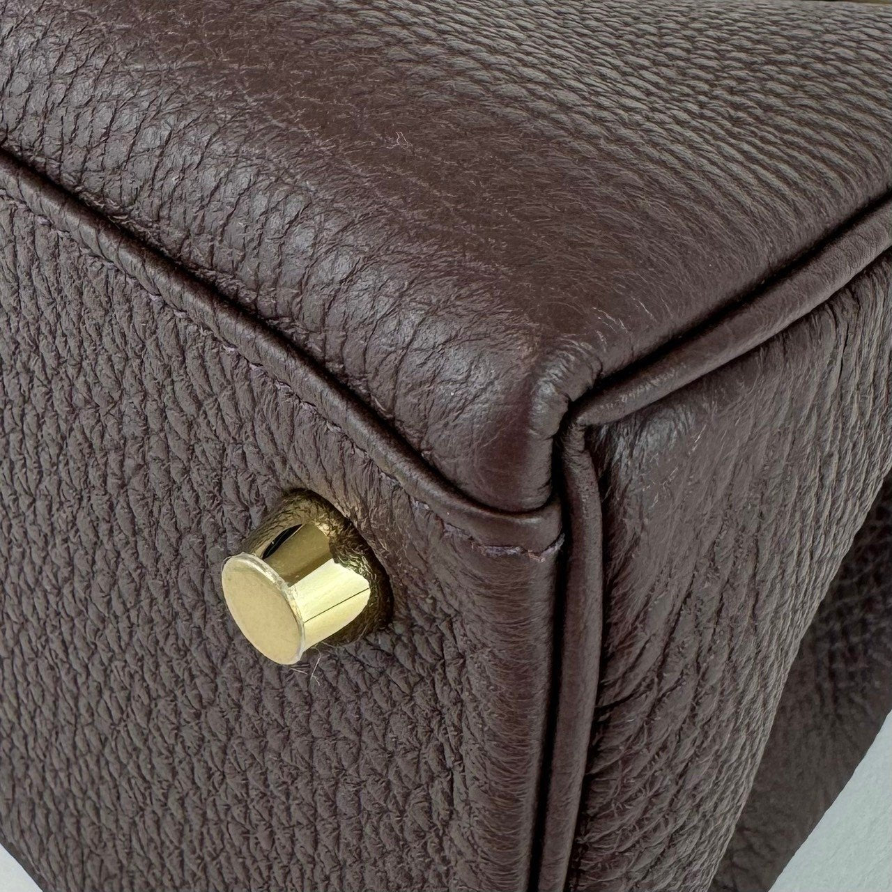 Kelly25 ケリー25 Rouge sellier ルージュセリエ GHW ゴールド金具 B刻 Togo トゴ