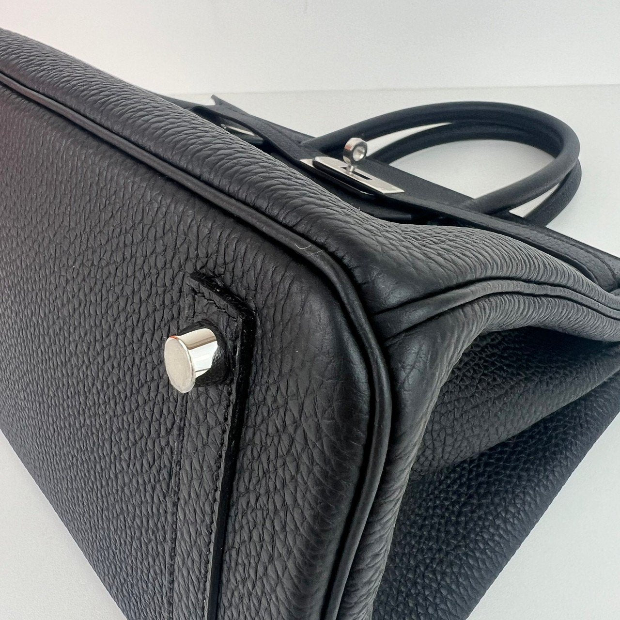 Birkin30 バーキン30 Black ブラック PHW シルバー金具 Togo トゴ Stamp-W W刻印