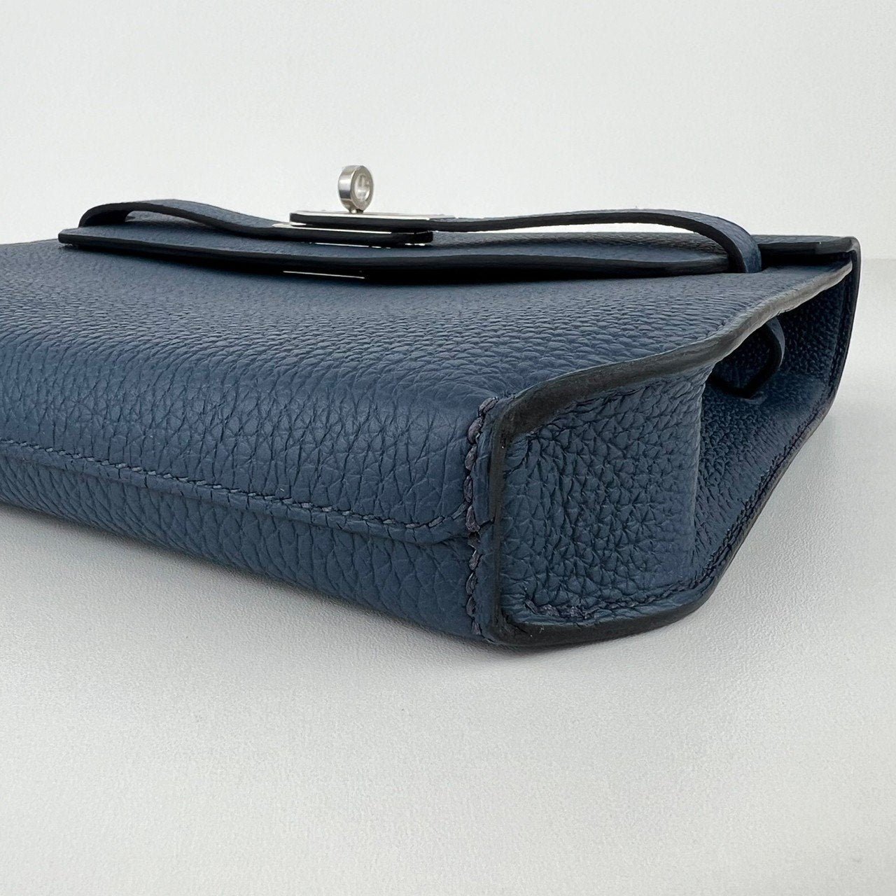 Kelly depeche ケリーデペッシュ Blue de prusse ブルードプリュス Togo トゴ PHW シルバー金具 Stamp-Z Z刻印