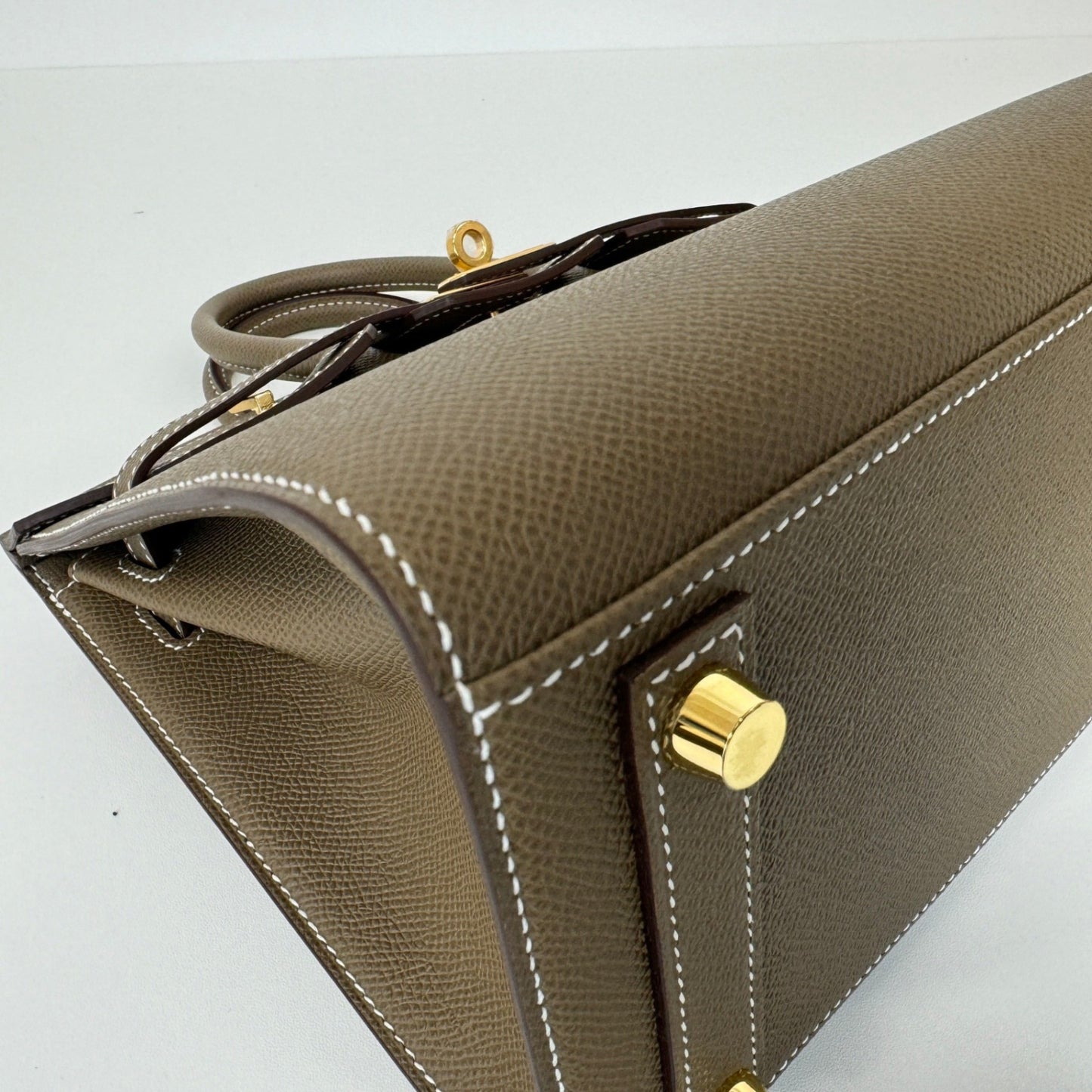 Birkin25 バーキン25 Etoupe エトープ Epsom エプソン GHW ゴールド金具 Stamp-W W刻印