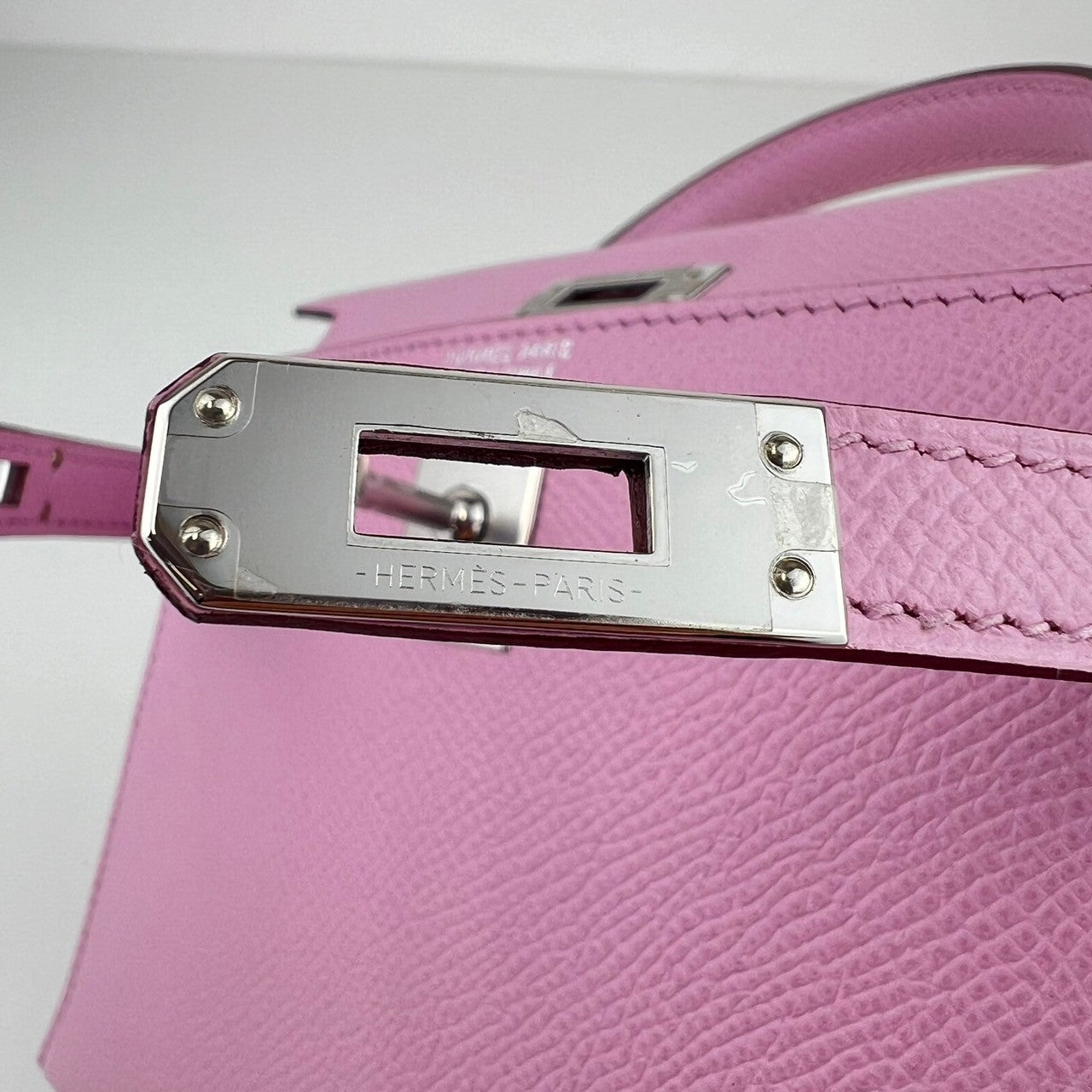 Mini kelly ミニケリー Mauve Sylvestre モーヴシルベストル PHW シルバー金具 Stamp-Z Z刻 Epsom エプソン