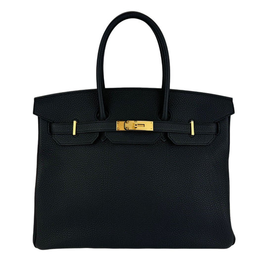 Birkin35 バーキン35 Black ブラック Togo トゴ GHW ゴールド金具 Stamp-W W刻印