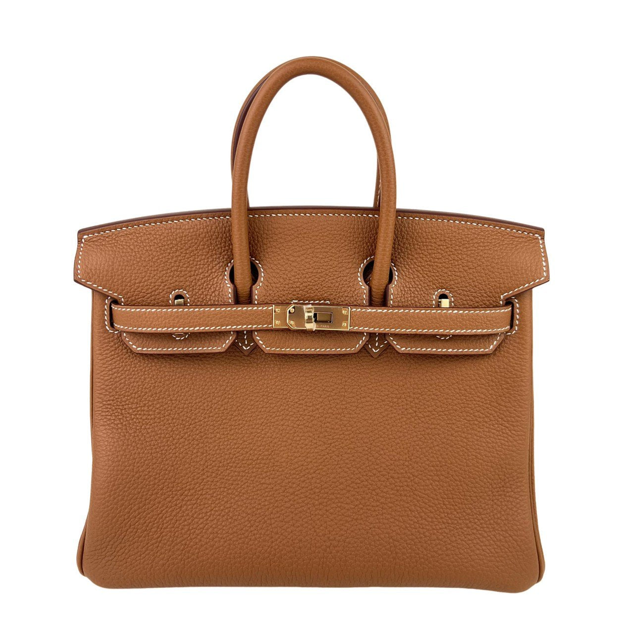 Birkin25 Verso バーキン25 ヴェルソ Gold Graphite ゴールド グラファイト PMBHW シャンパンゴールド金具 Togo トゴ Stamp-W W刻