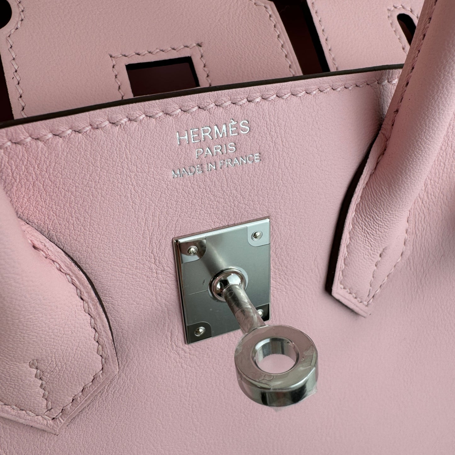 Birkin25 バーキン25 Rose sakura ローズサクラ Swift スイフト PHW シルバー金具 Stamp-W W刻印