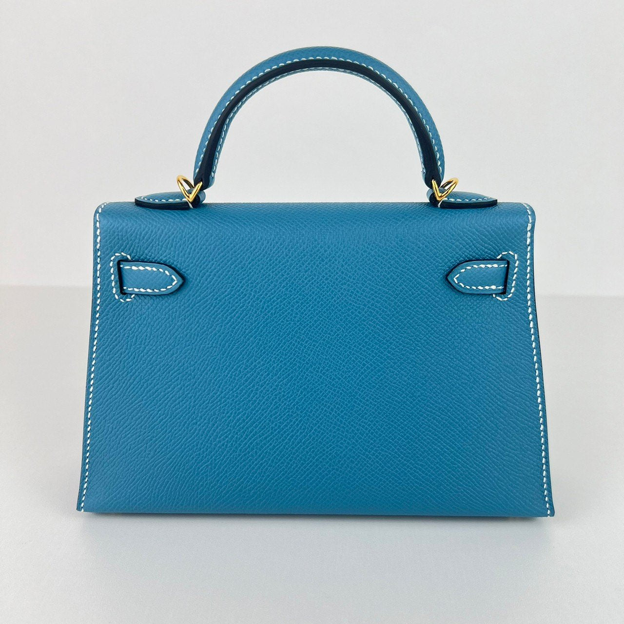 Mini kelly ミニケリー New blue jean ニューブルージーン GHW ゴールド金具 Epsom エプソン Stamp-W W刻印