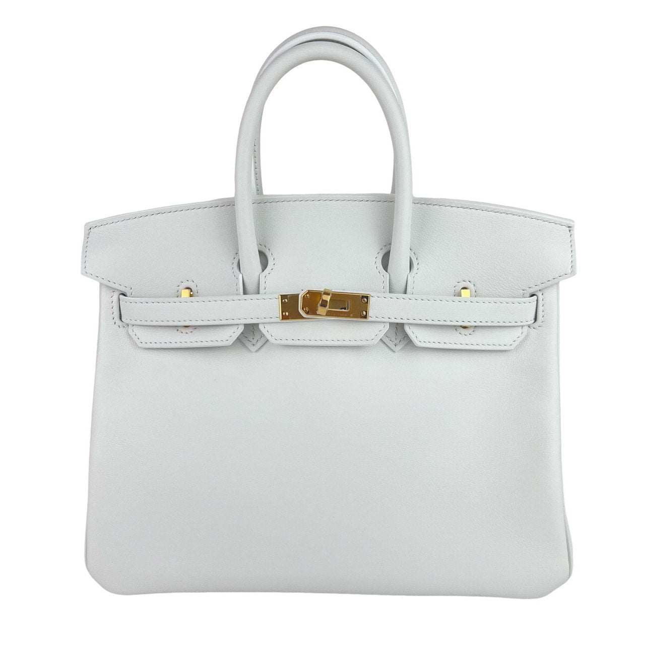 Birkin25 バーキン25 New white ニューホワイト GHW ゴールド金具 W刻印 Swift スイフト