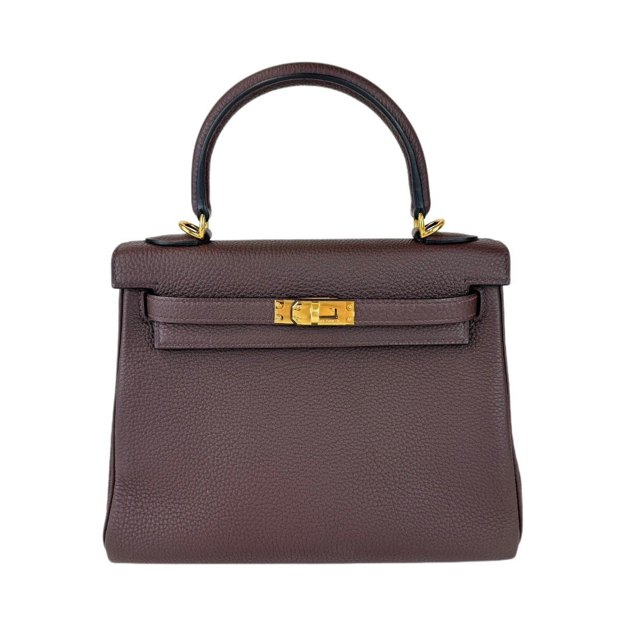 Kelly25 ケリー25 Rouge sellier ルージュセリエ GHW ゴールド金具 B刻 Togo トゴ