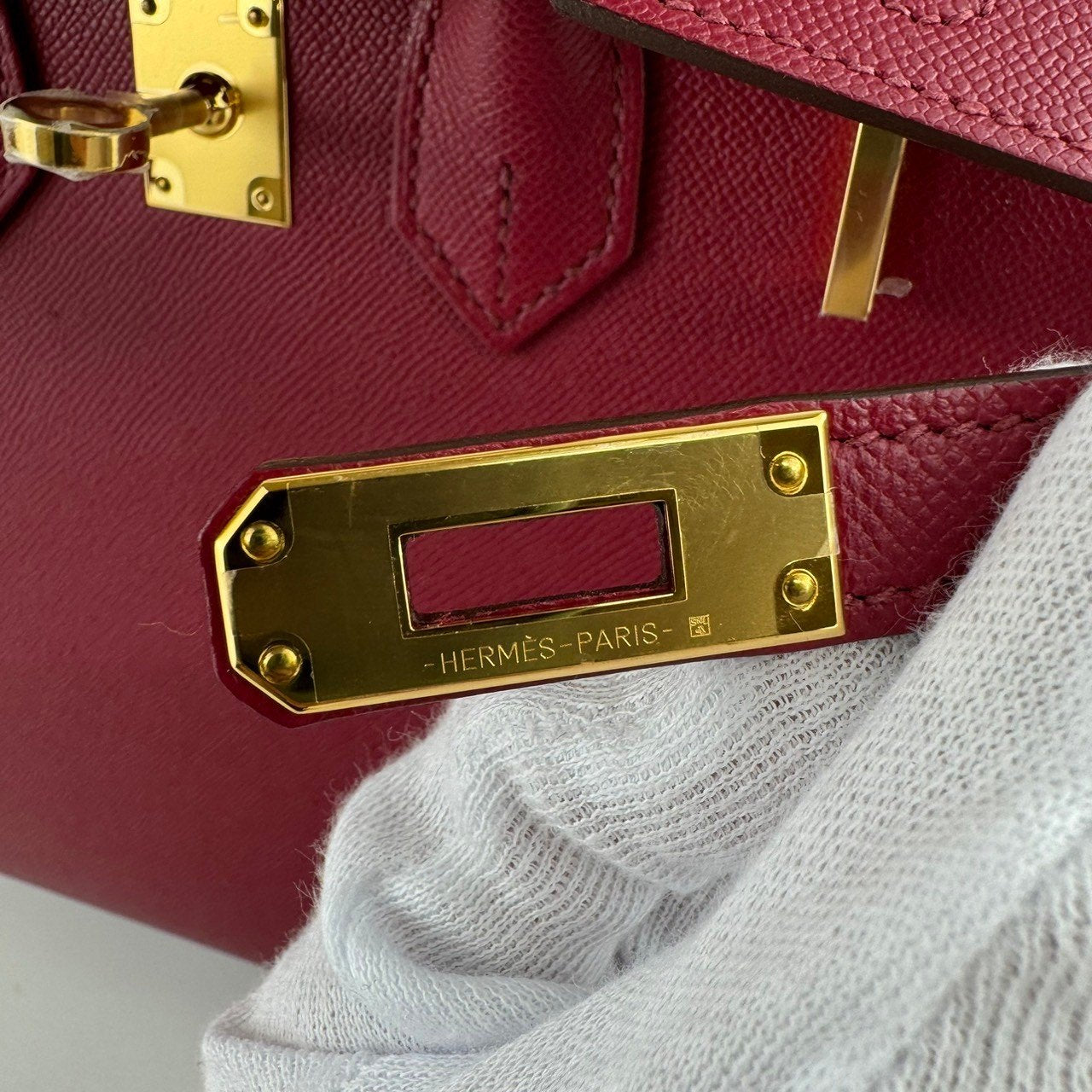 Birkin25 バーキン25 Ruby ルビー Madame マダム GHW ゴールド金具 Stamp-B B刻印