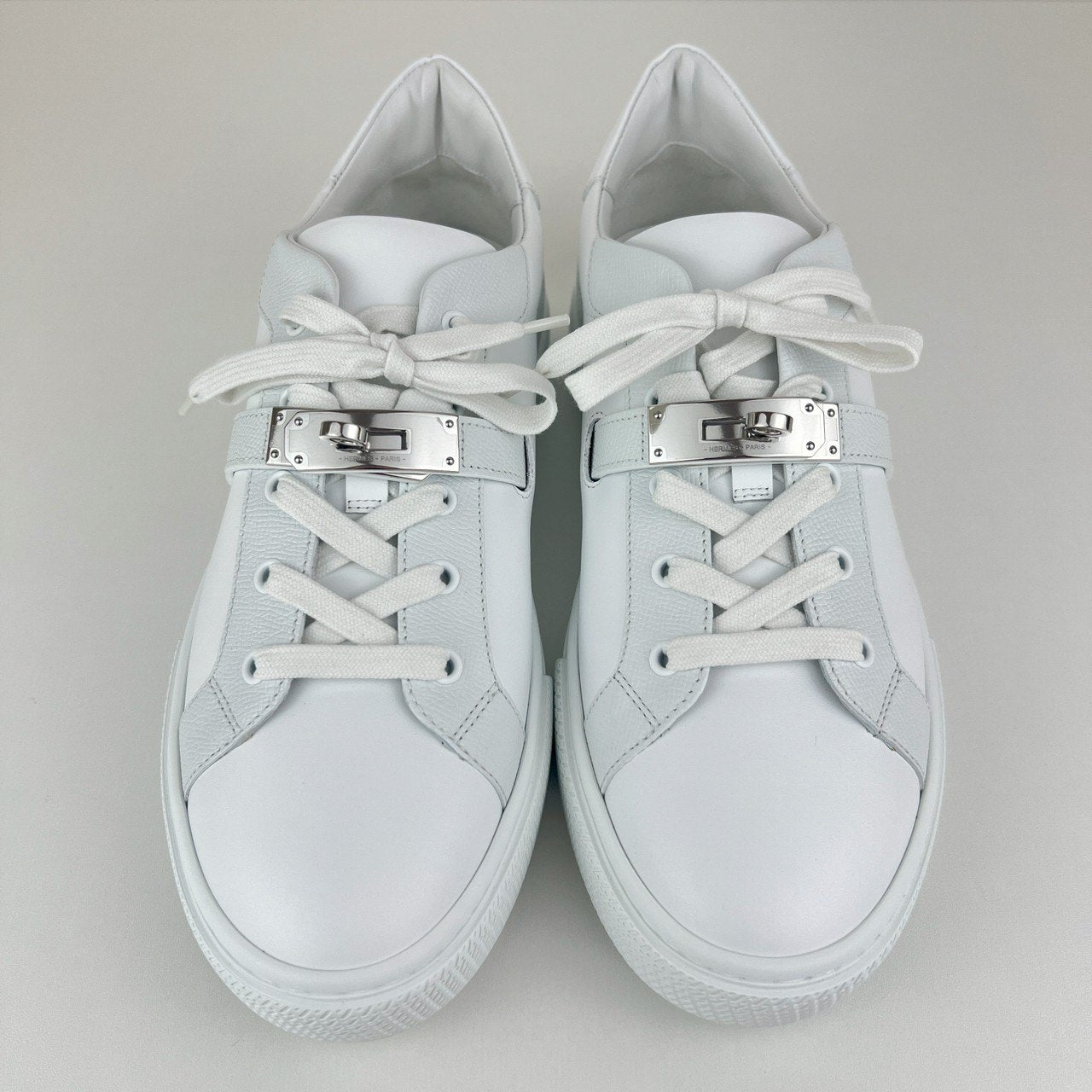 Sneaker DAY スニーカーデイ White ホワイト PHW シルバー金具 カーフスキン 42.5(26.5cm)