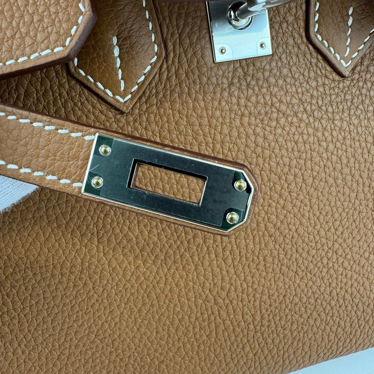 Birkin25 バーキン25 Gold ゴールド Togo トゴ PHW シルバー金具 Stamp-W W刻印