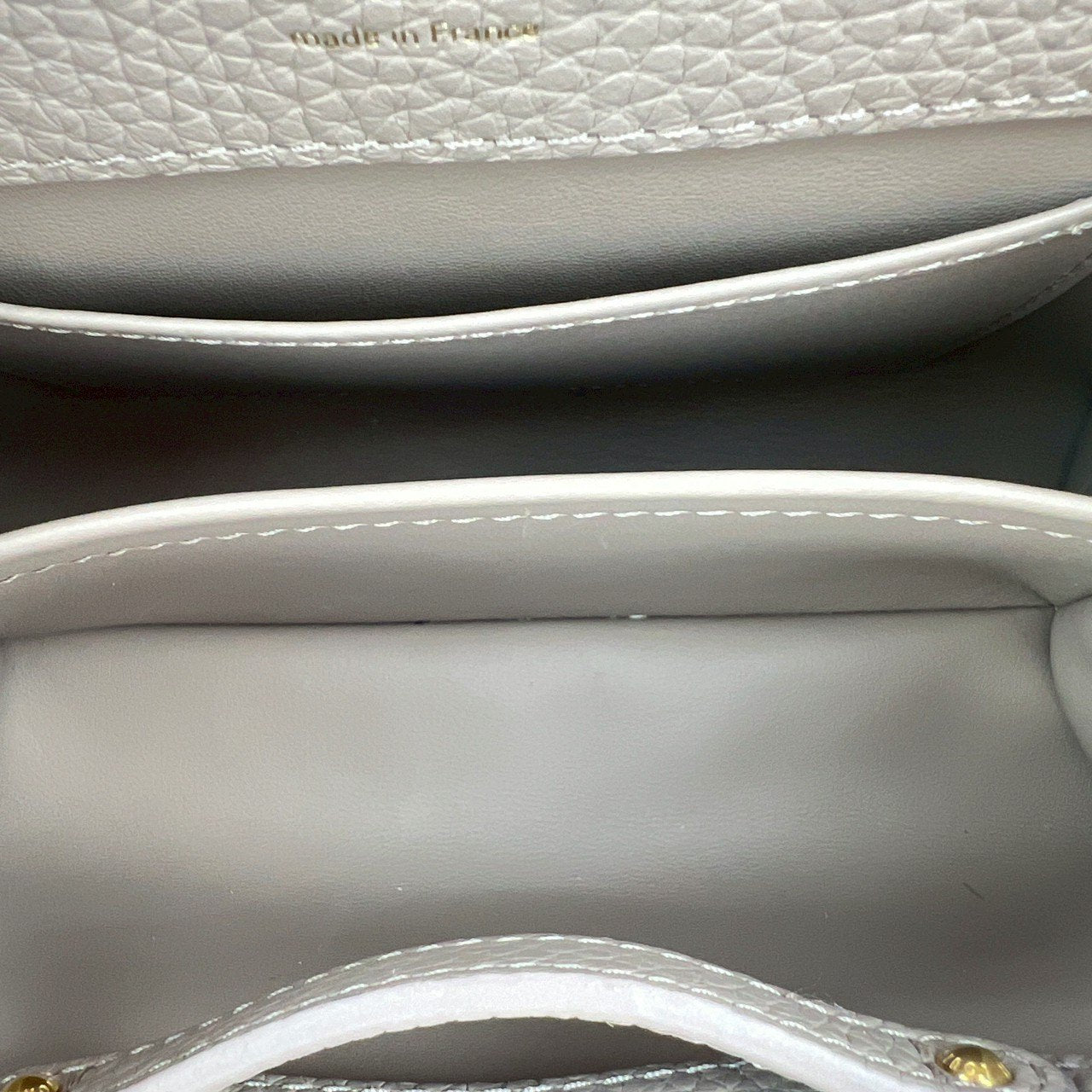 Capucines mini カプシーヌ ミニ galet ガレ Tauillon Leather トリヨンレザー Python パイソン N81258