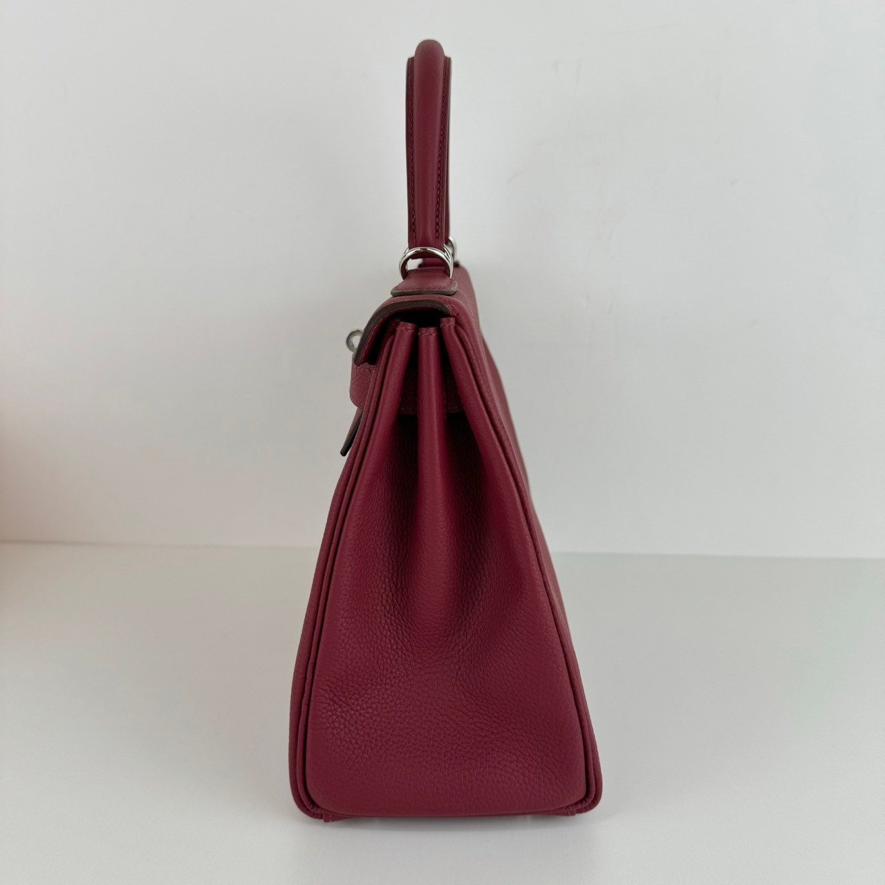 Kelly25 ケリー28 Ruby ルビー PHW シルバー金具 Stamp-B B刻印 Togo トゴ